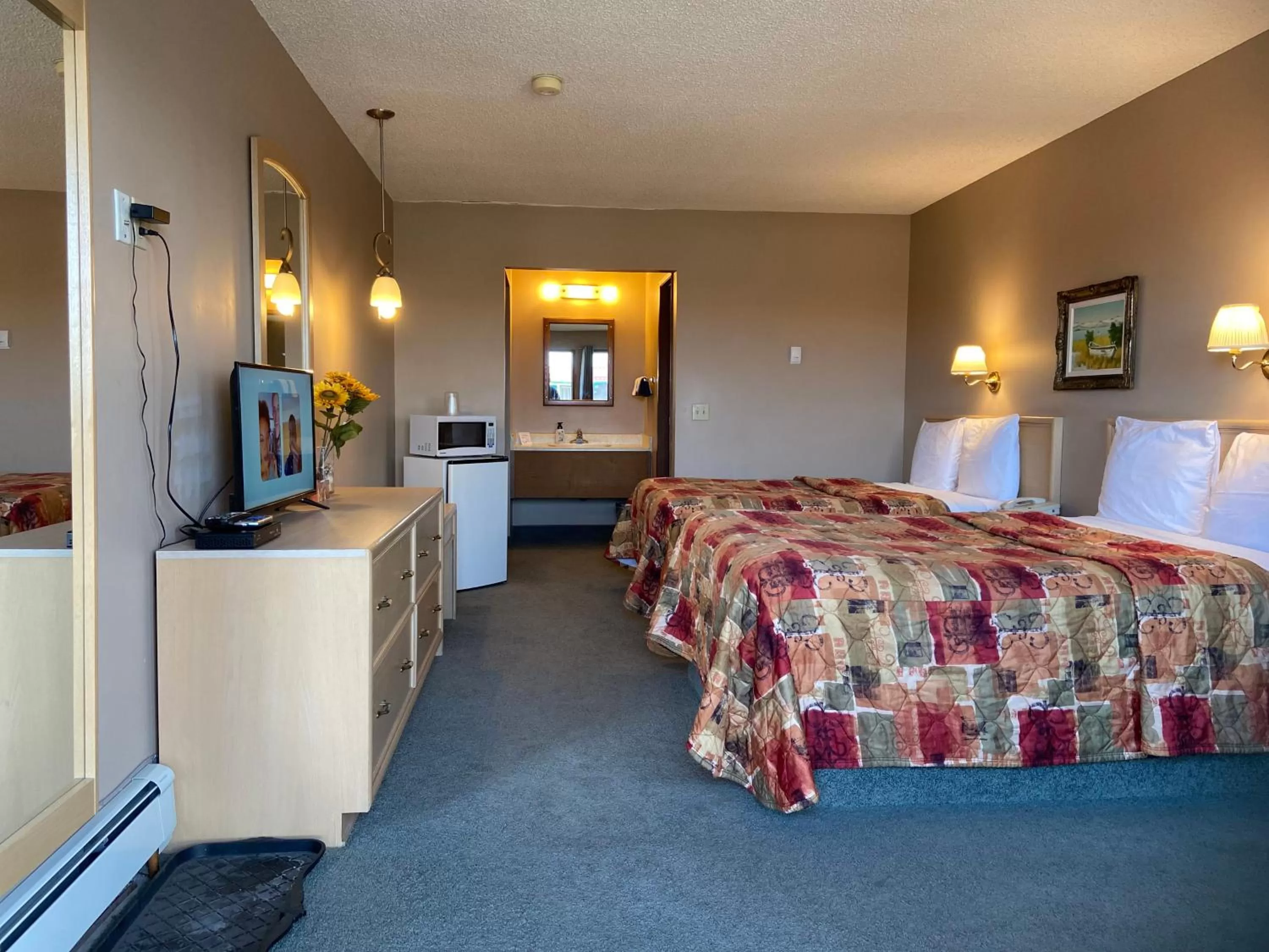 Bed in RANCHLAND Inn