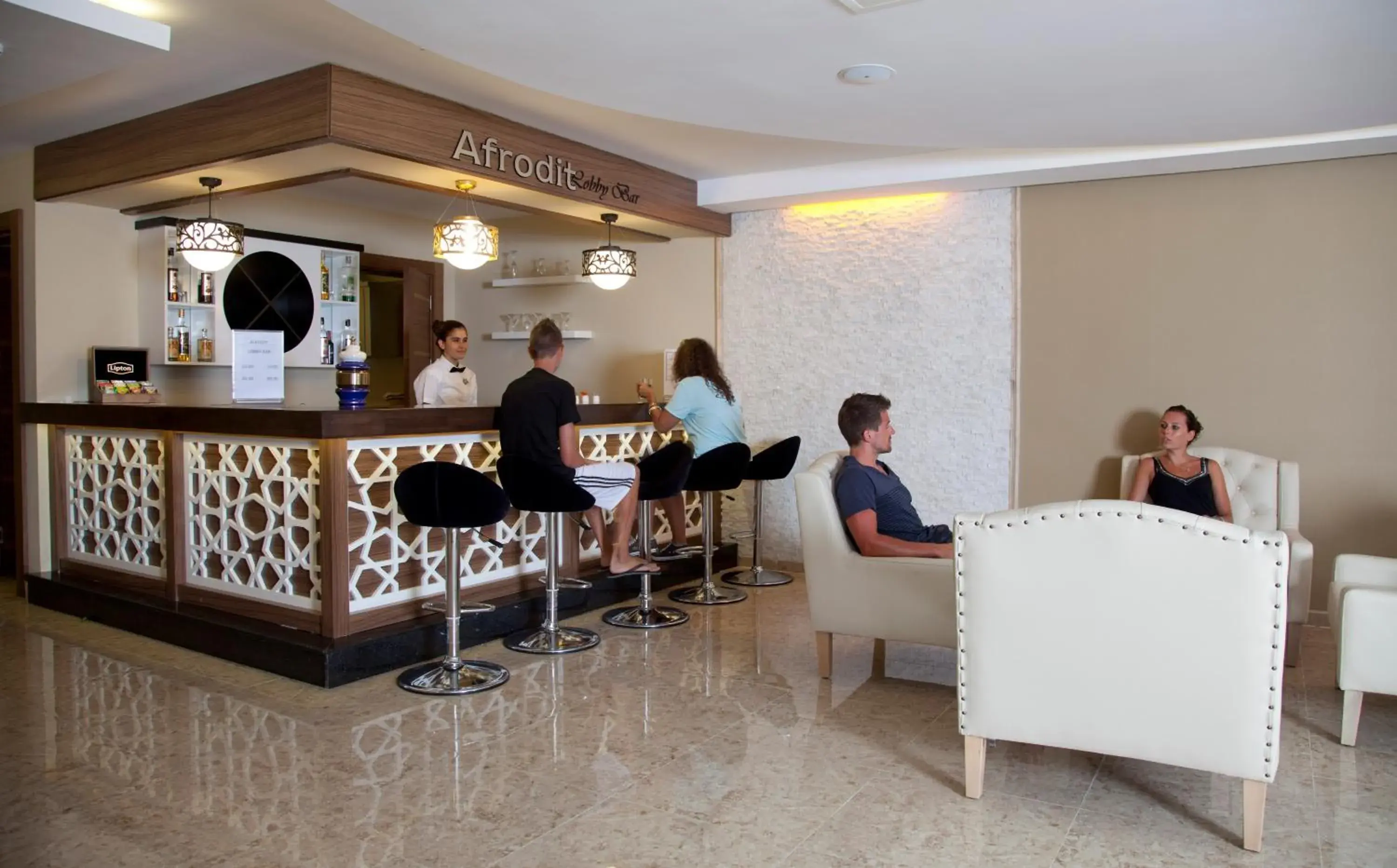 Lobby or reception in Merve Sun Hotel & SPA