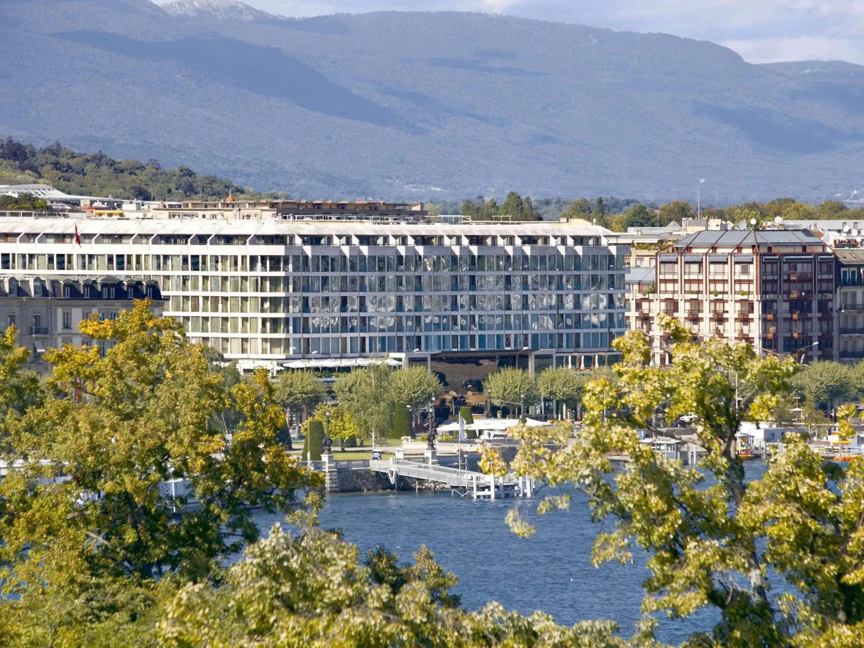 Property building in Fairmont Grand Hotel Geneva