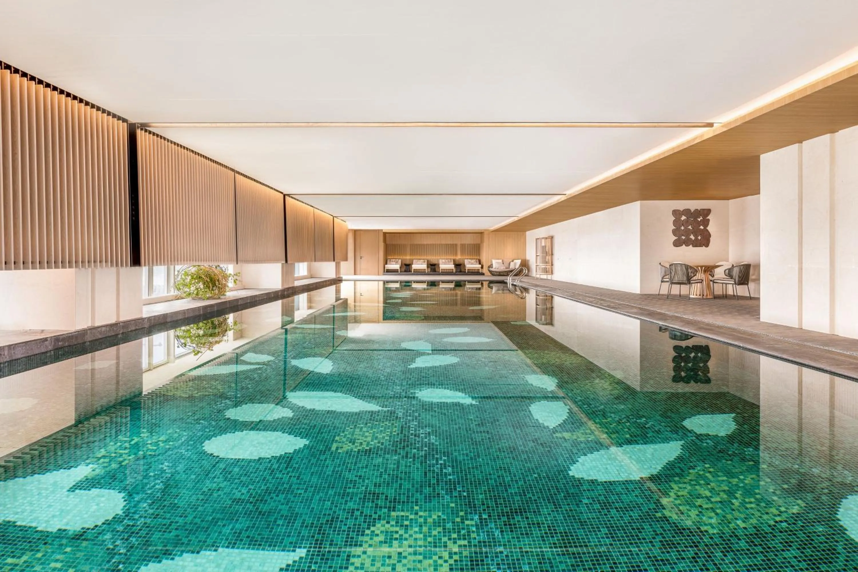 Swimming pool in The Westin Wuhan Hanyang