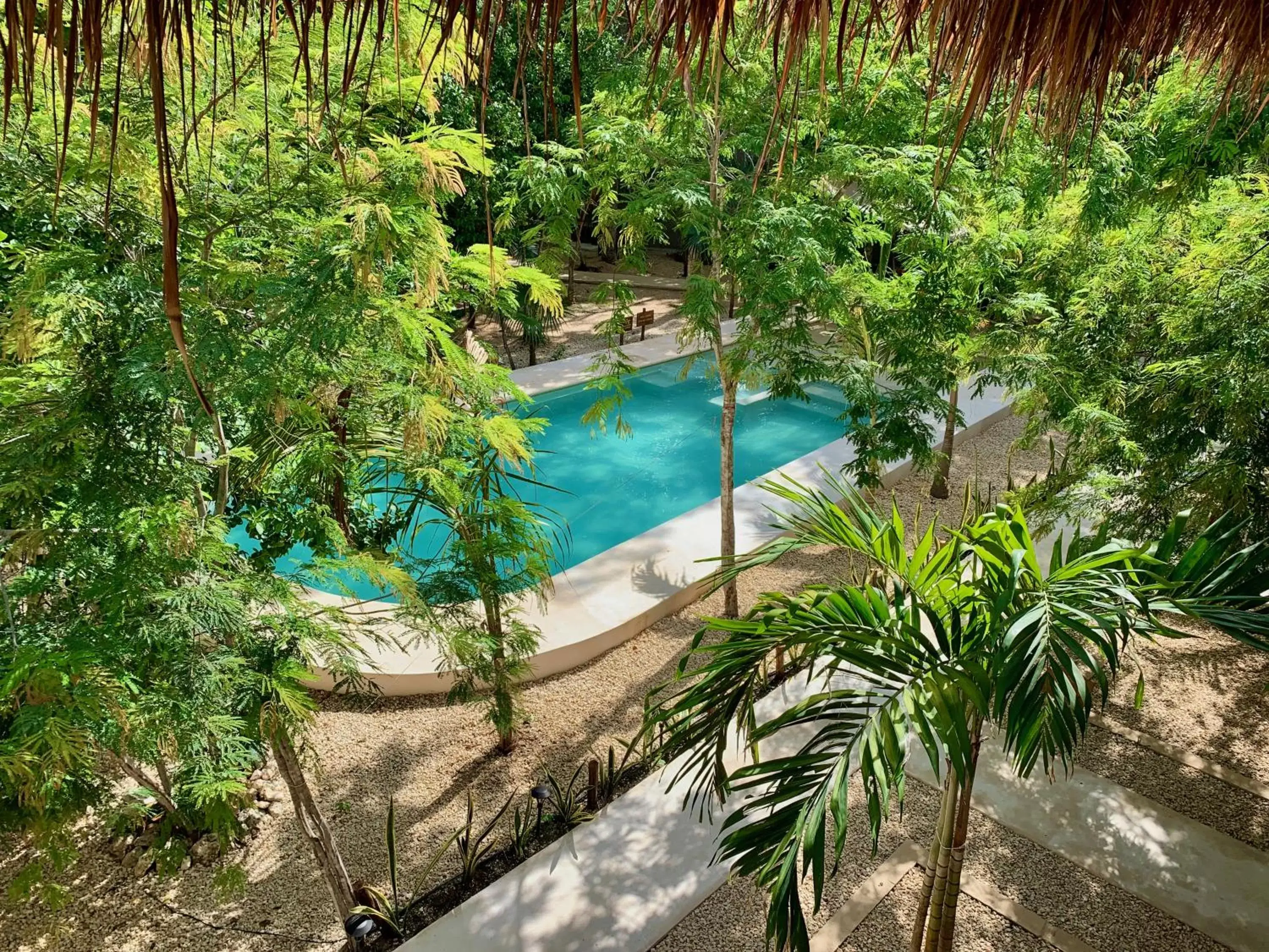 Swimming pool, Pool View in Aldea Xaan Ha Tulum