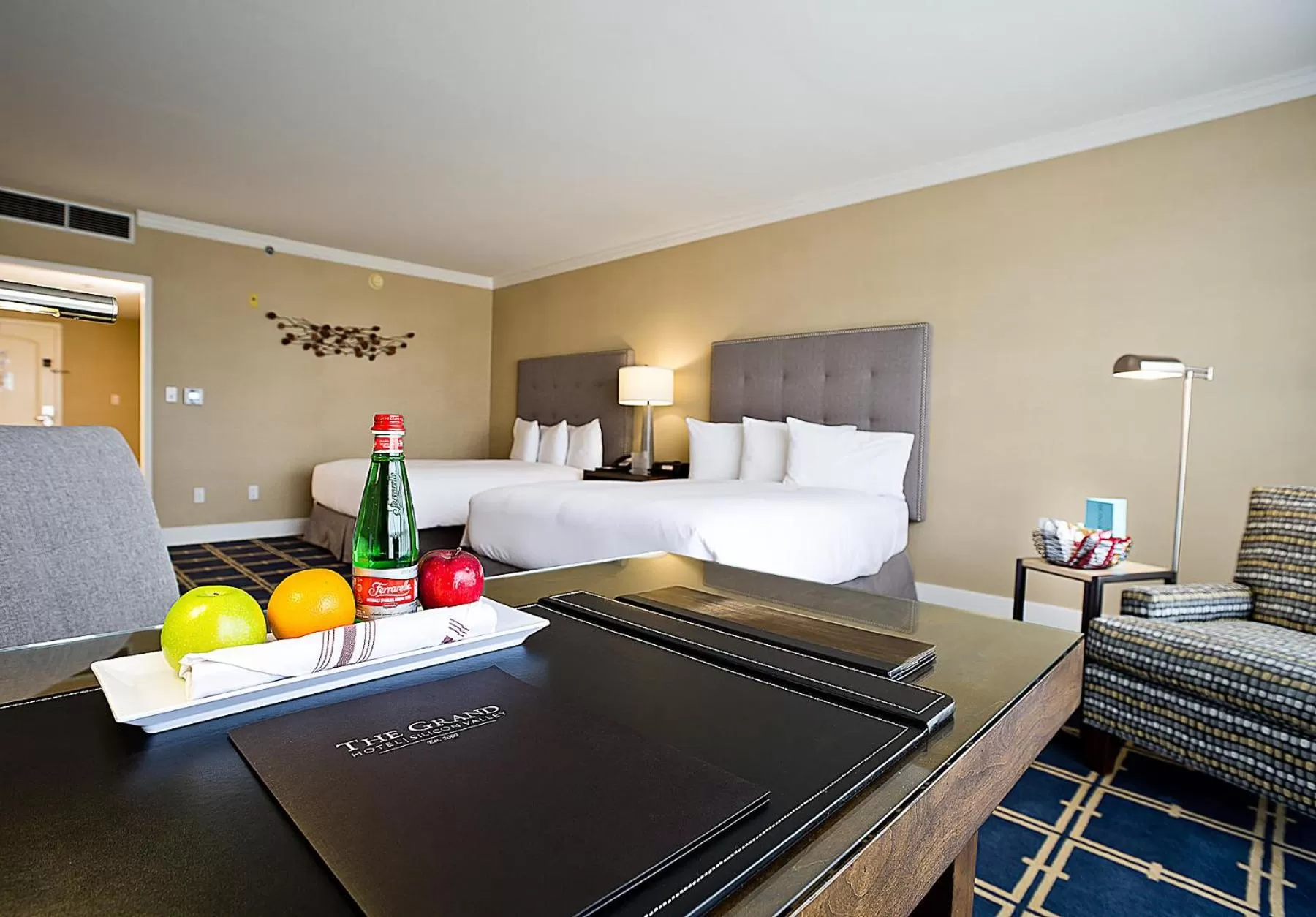 Decorative detail, Bed in Grand Hotel