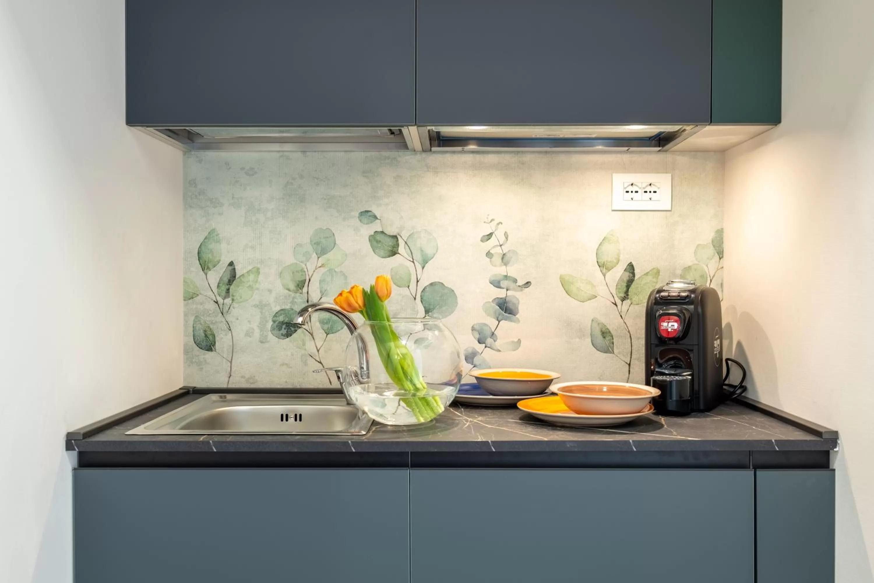 Kitchen or kitchenette in Dea Suite Room