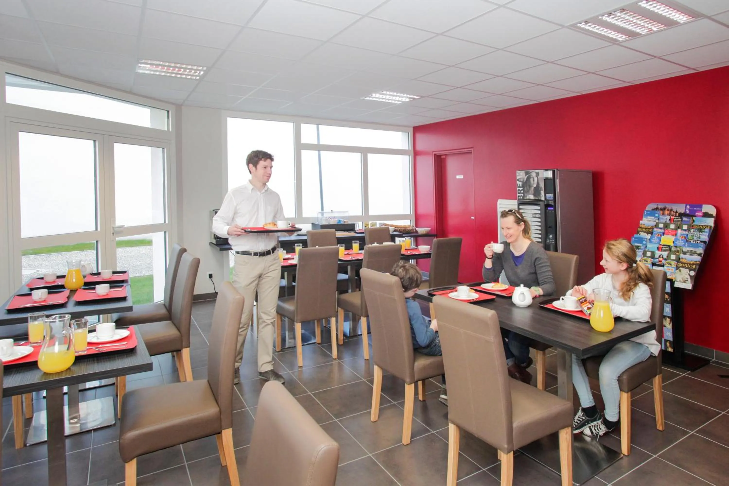 Buffet breakfast in Appart'hôtel Odalys City - Orléans Centre