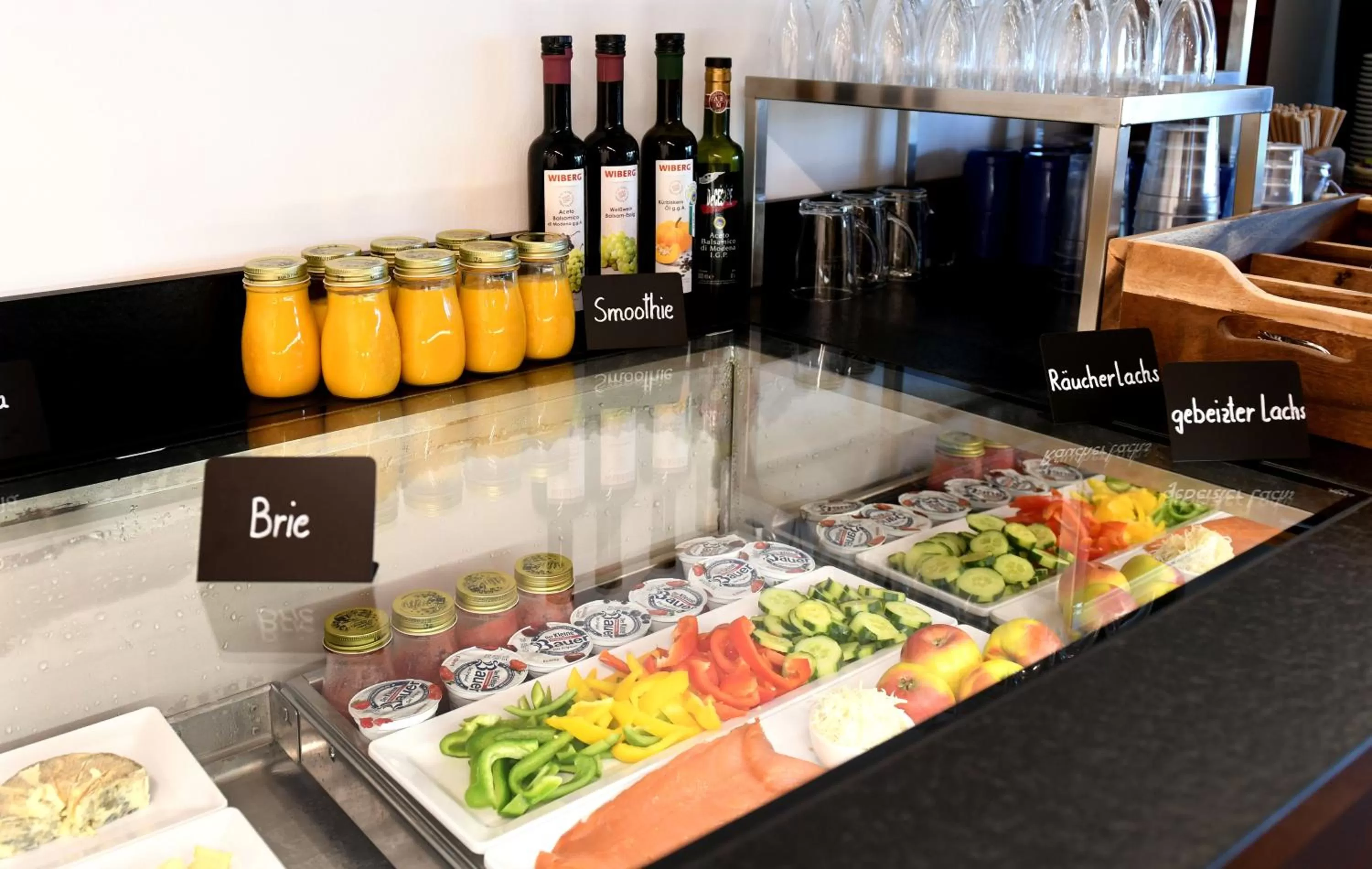 Buffet breakfast in Hotel St Hubertus