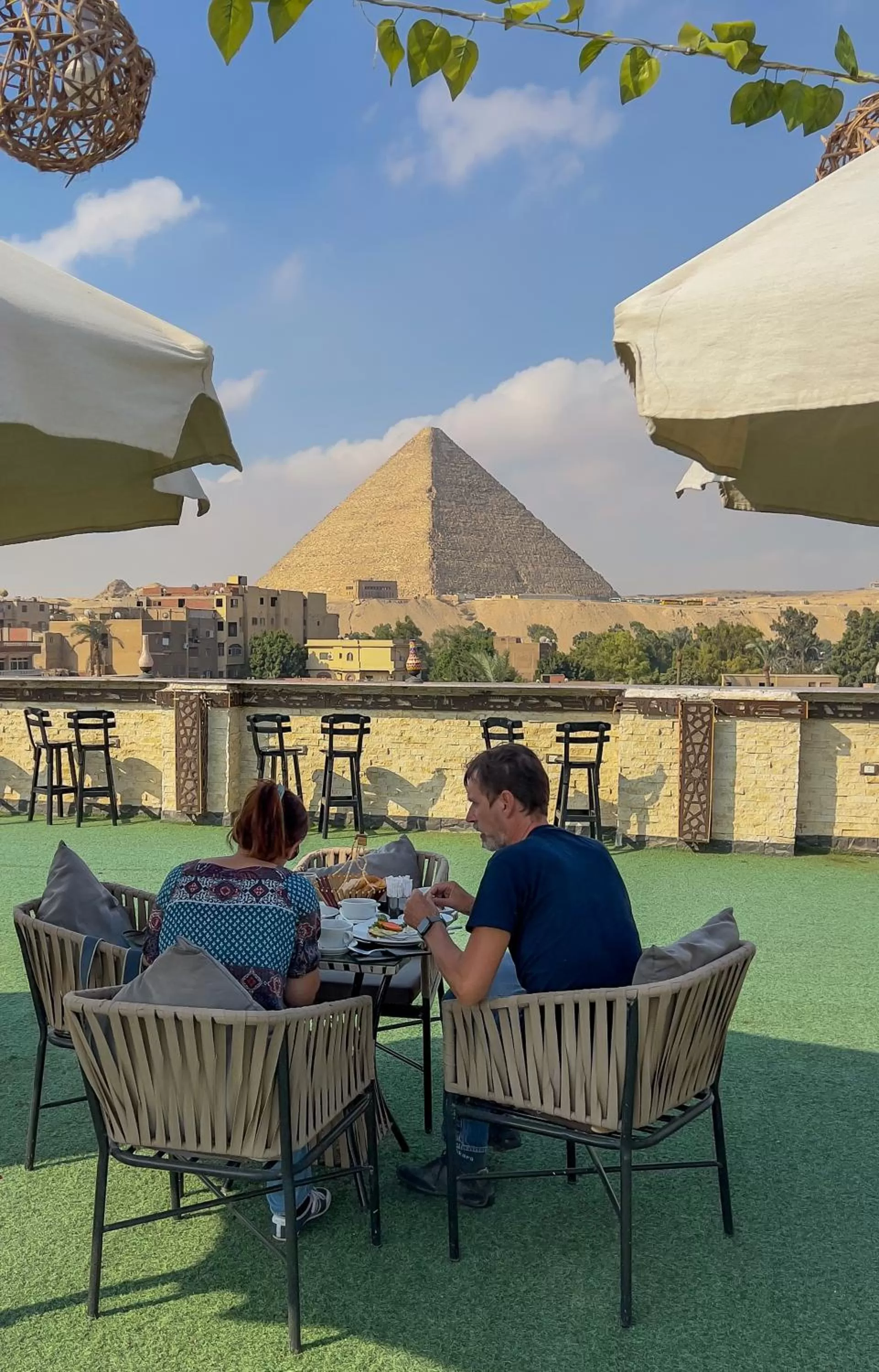 Dining area in King Cheops Inn - Pyramid View