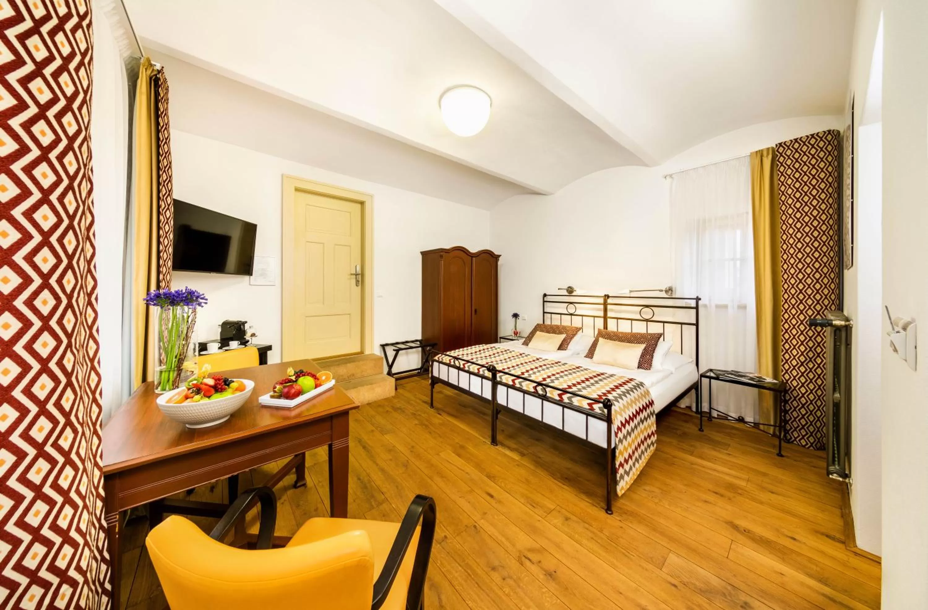 Bed in Bellevue Hotel Benešov