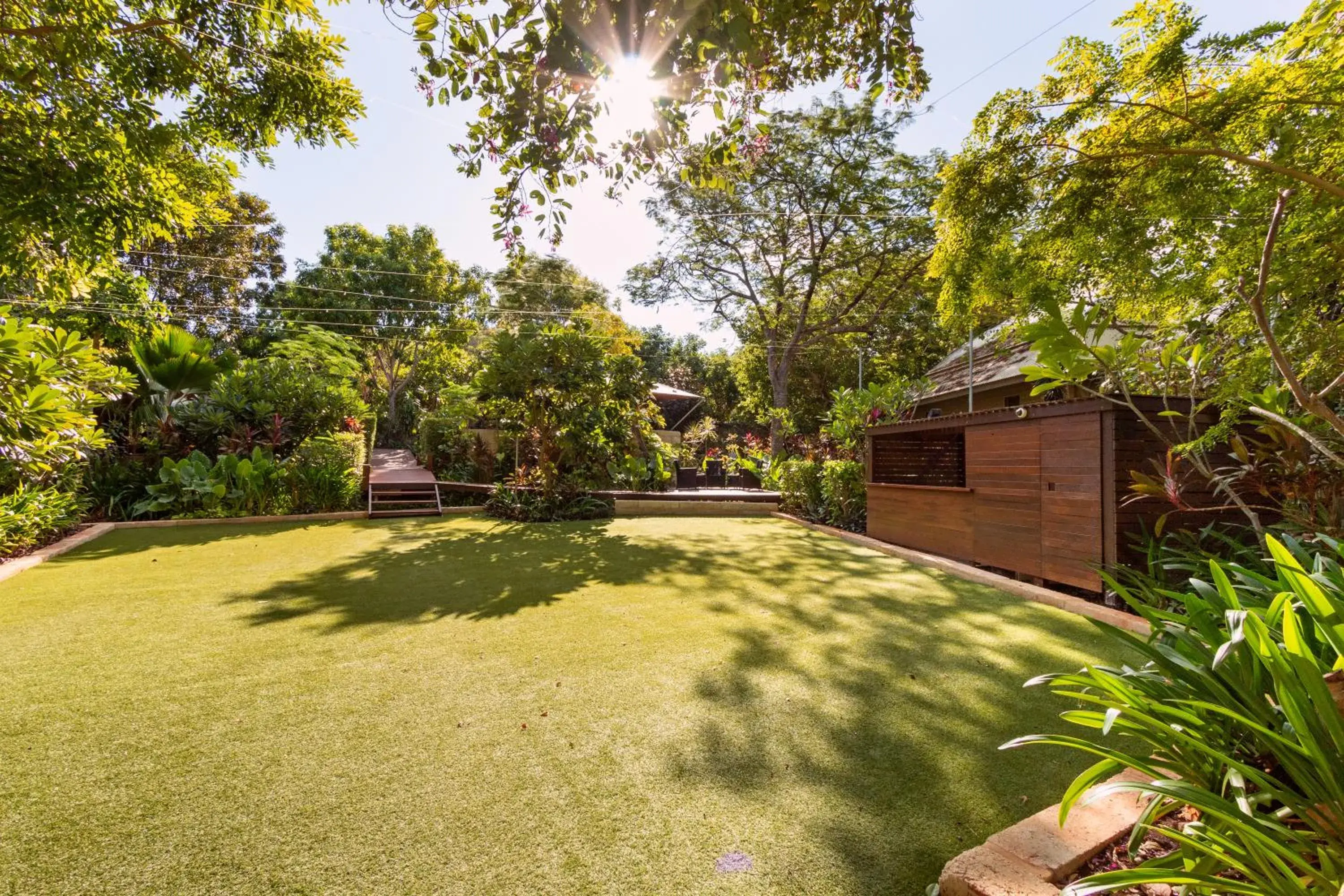 Garden view in The Billi Resort
