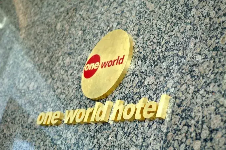 Property logo or sign in One World Hotel