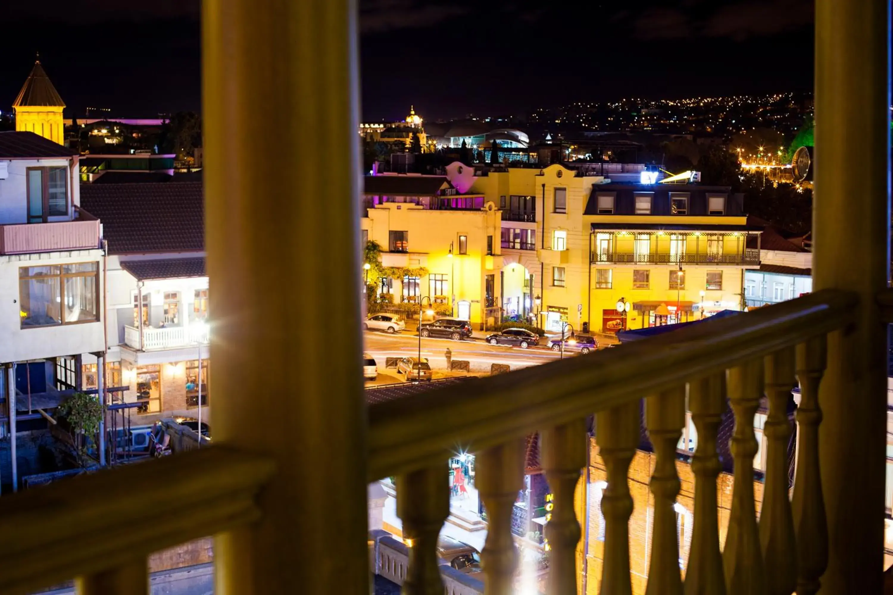 Street view, Balcony/Terrace in Old Meidan Tbilisi