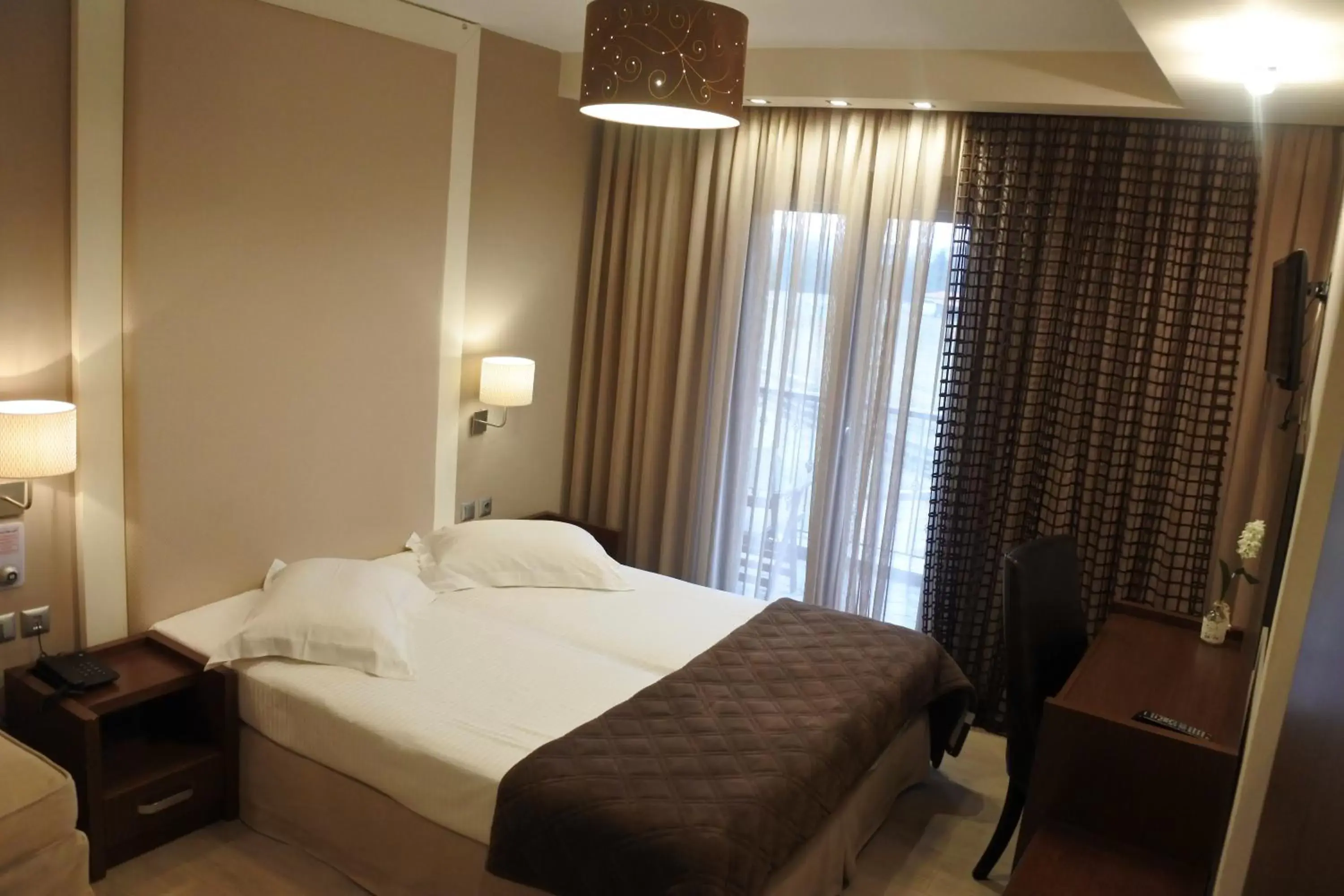 Bed in Hotel Konaki