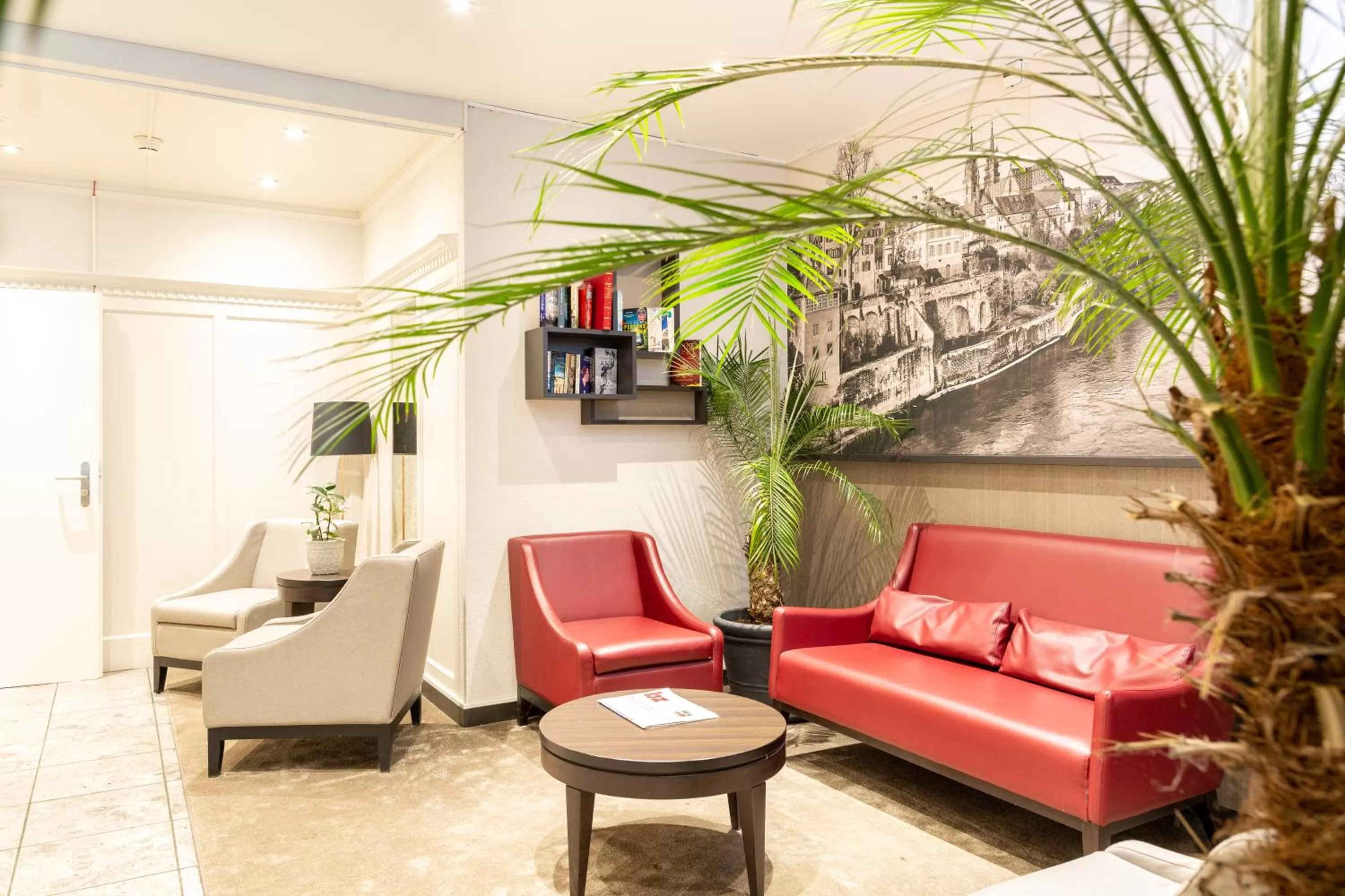 Lobby or reception in Hotel Alexander