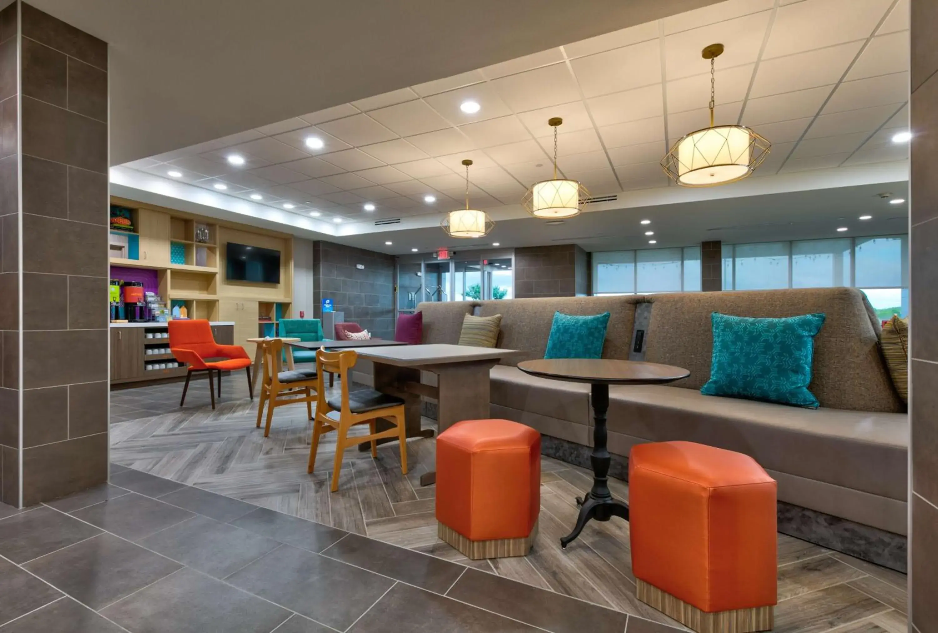 Lobby or reception, Lounge/Bar in Home2 Suites By Hilton El Campo