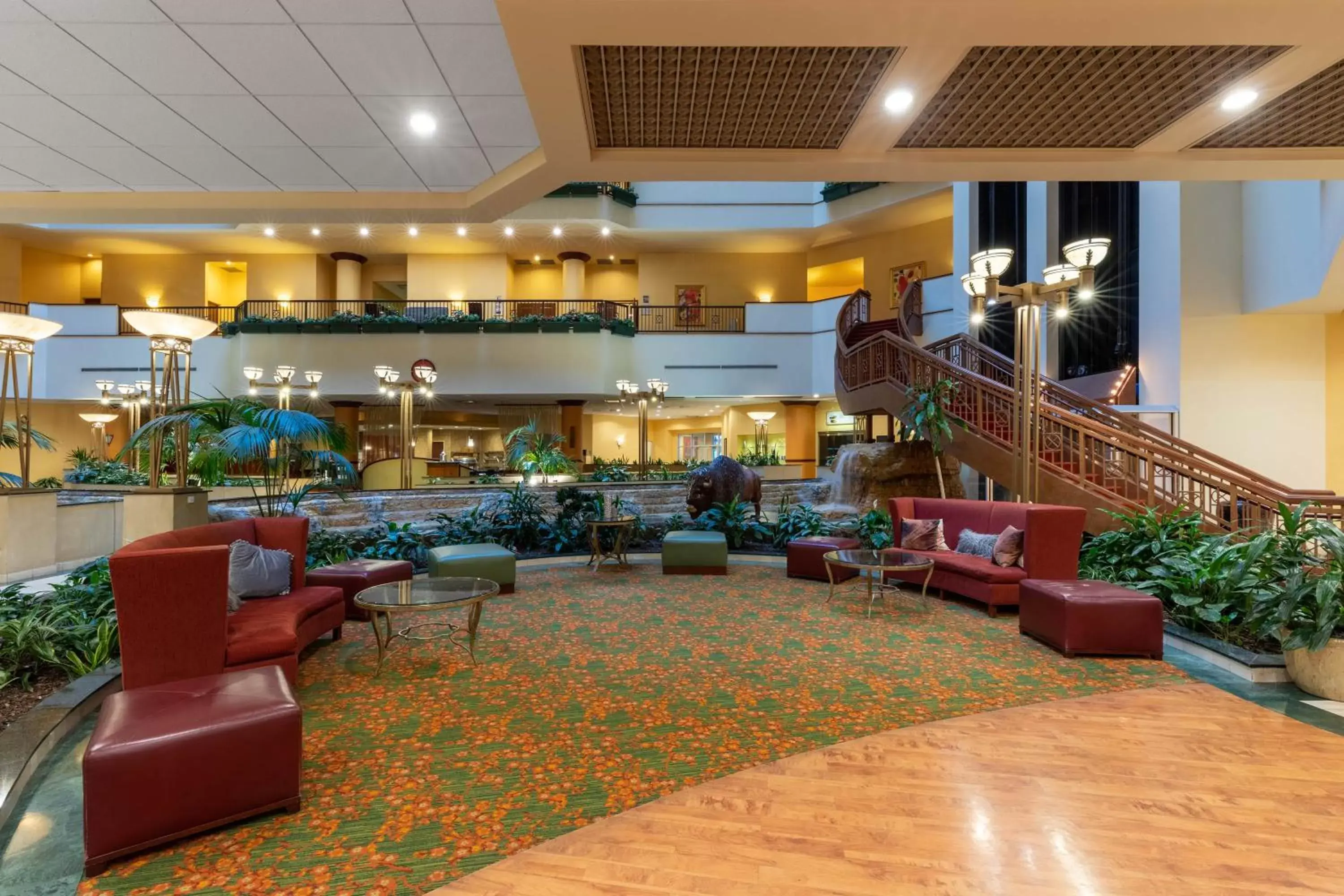 Lobby or reception in Wyndham Grand Oklahoma City Downtown