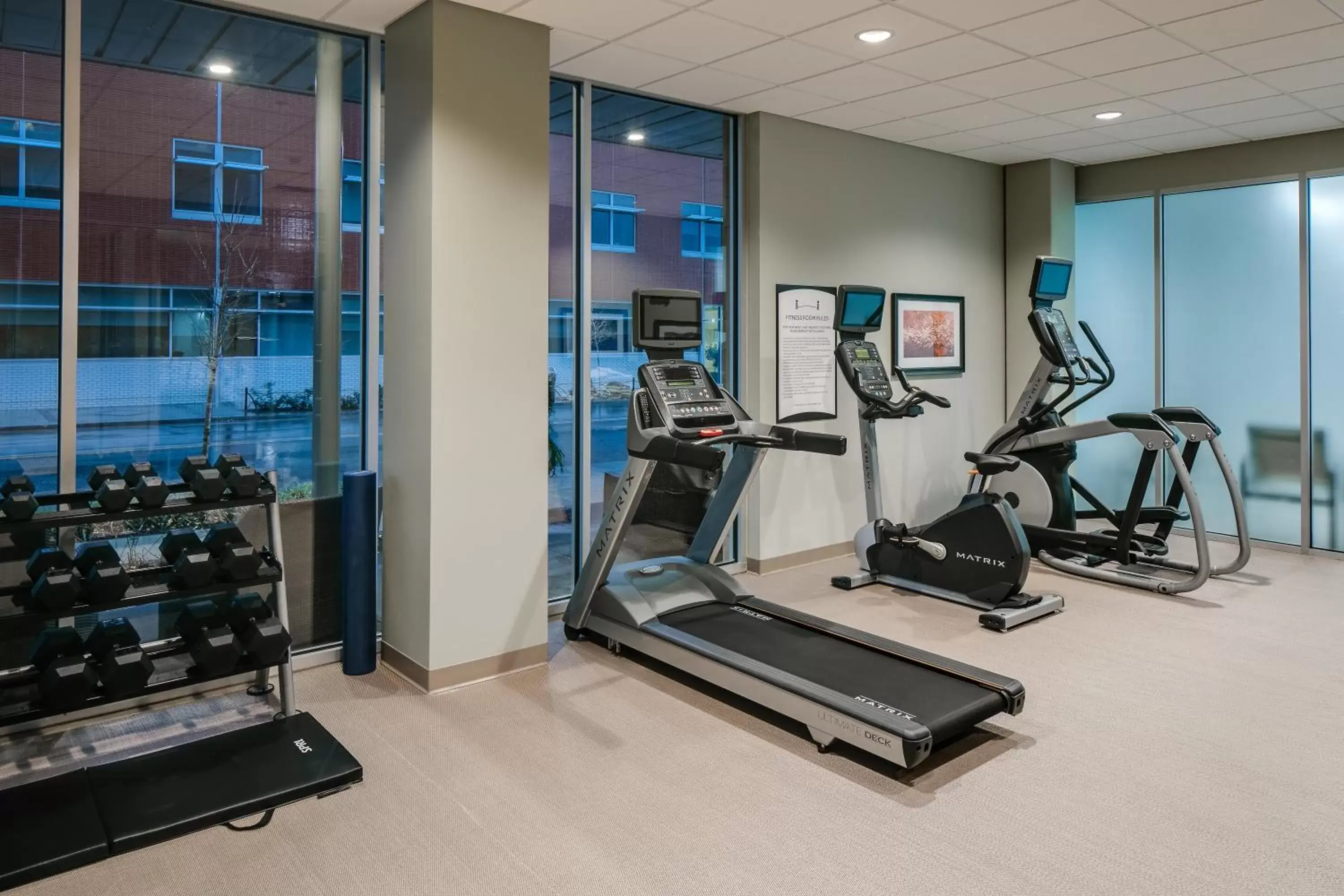 Fitness centre/facilities, Fitness Center/Facilities in Staybridge Suites Des Moines Downtown, an IHG Hotel
