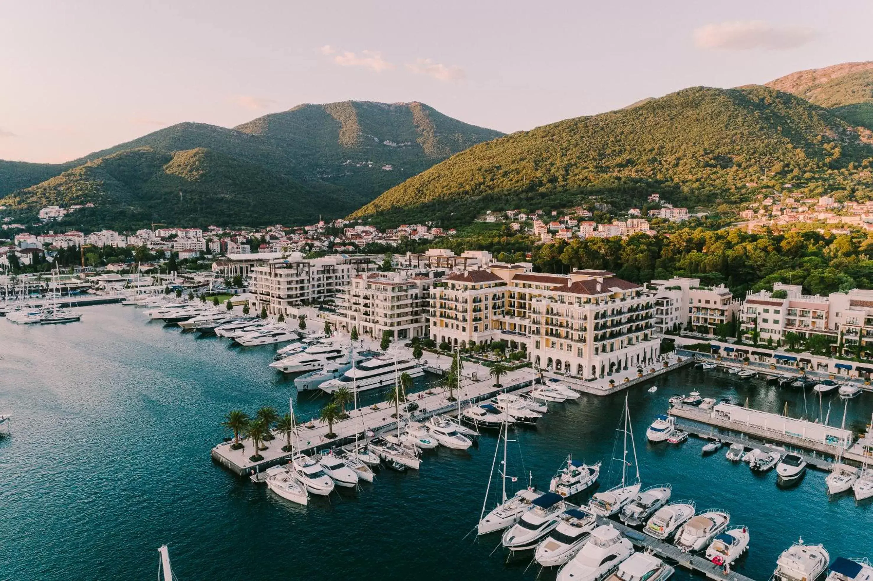 Property building, Bird's-eye View in Regent Porto Montenegro