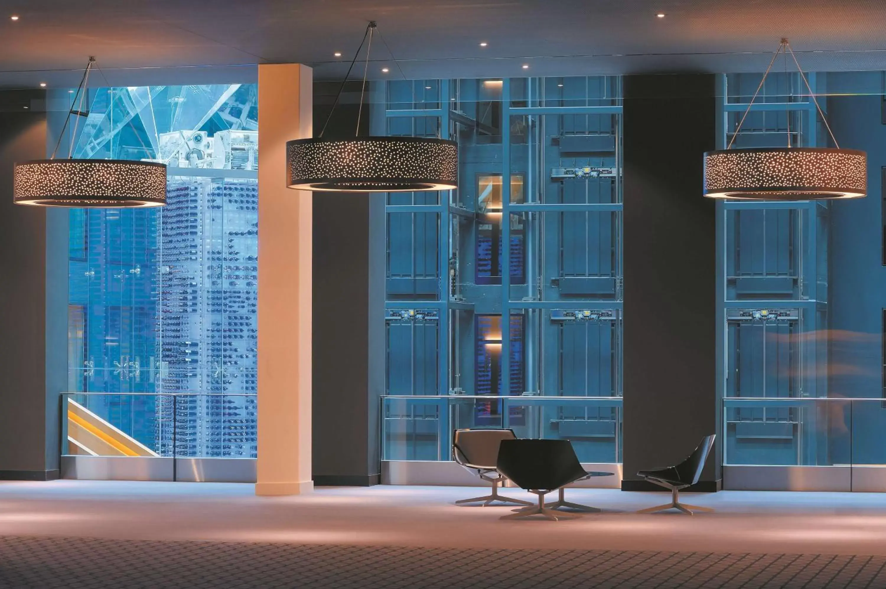 Lobby or reception in Radisson Blu Hotel Zurich Airport