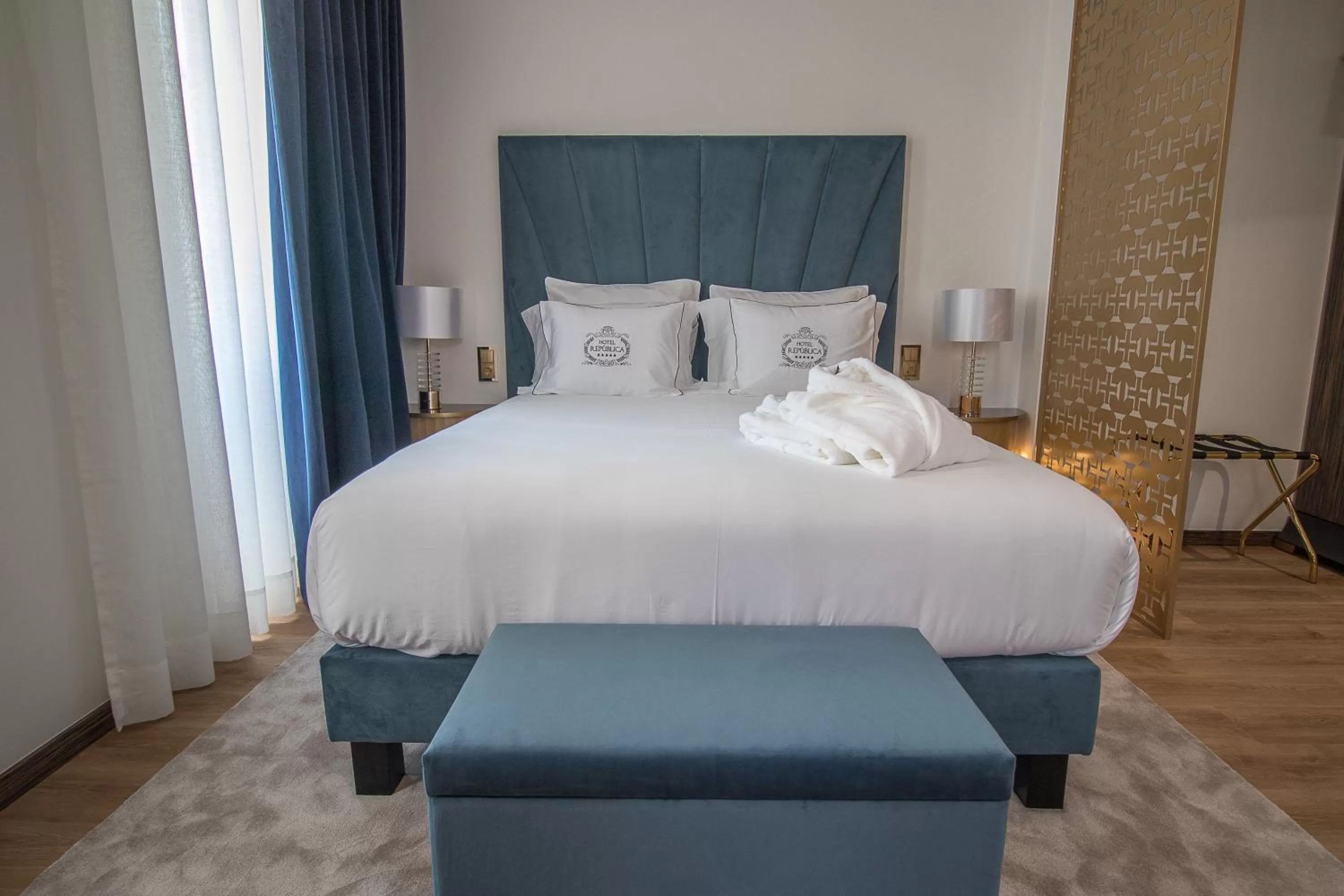 Bed in Hotel República Boutique Hotel