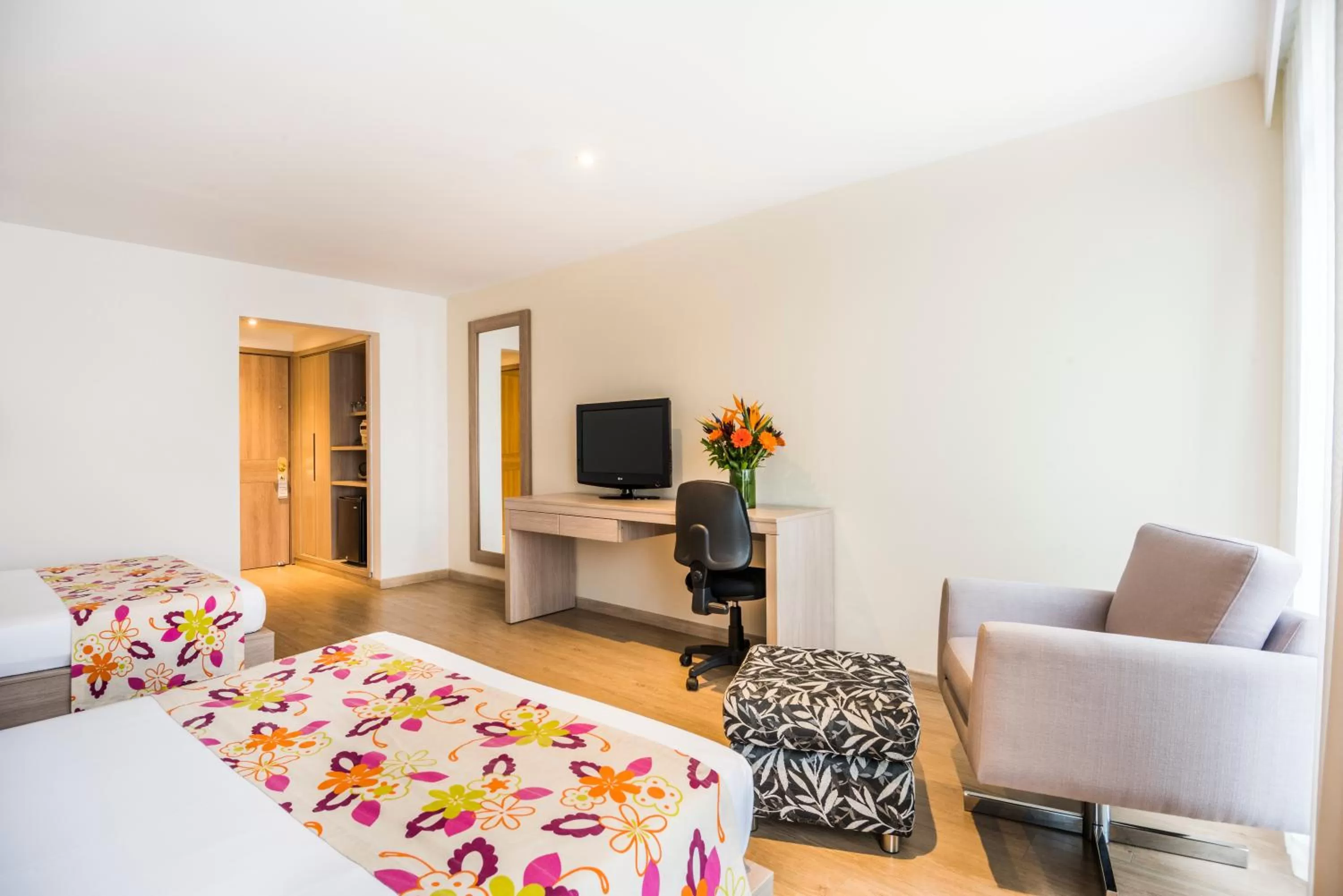 Bed in Hotel Rosales Plaza