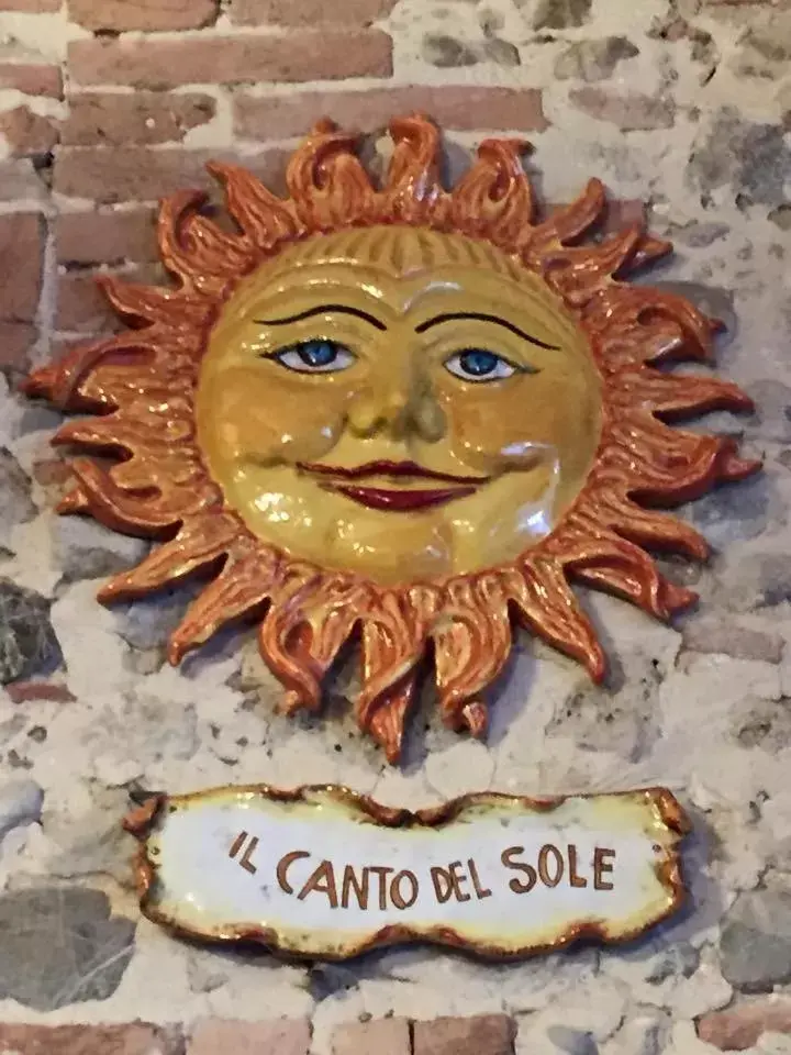 Decorative detail, Property Logo/Sign in Il Canto del Sole