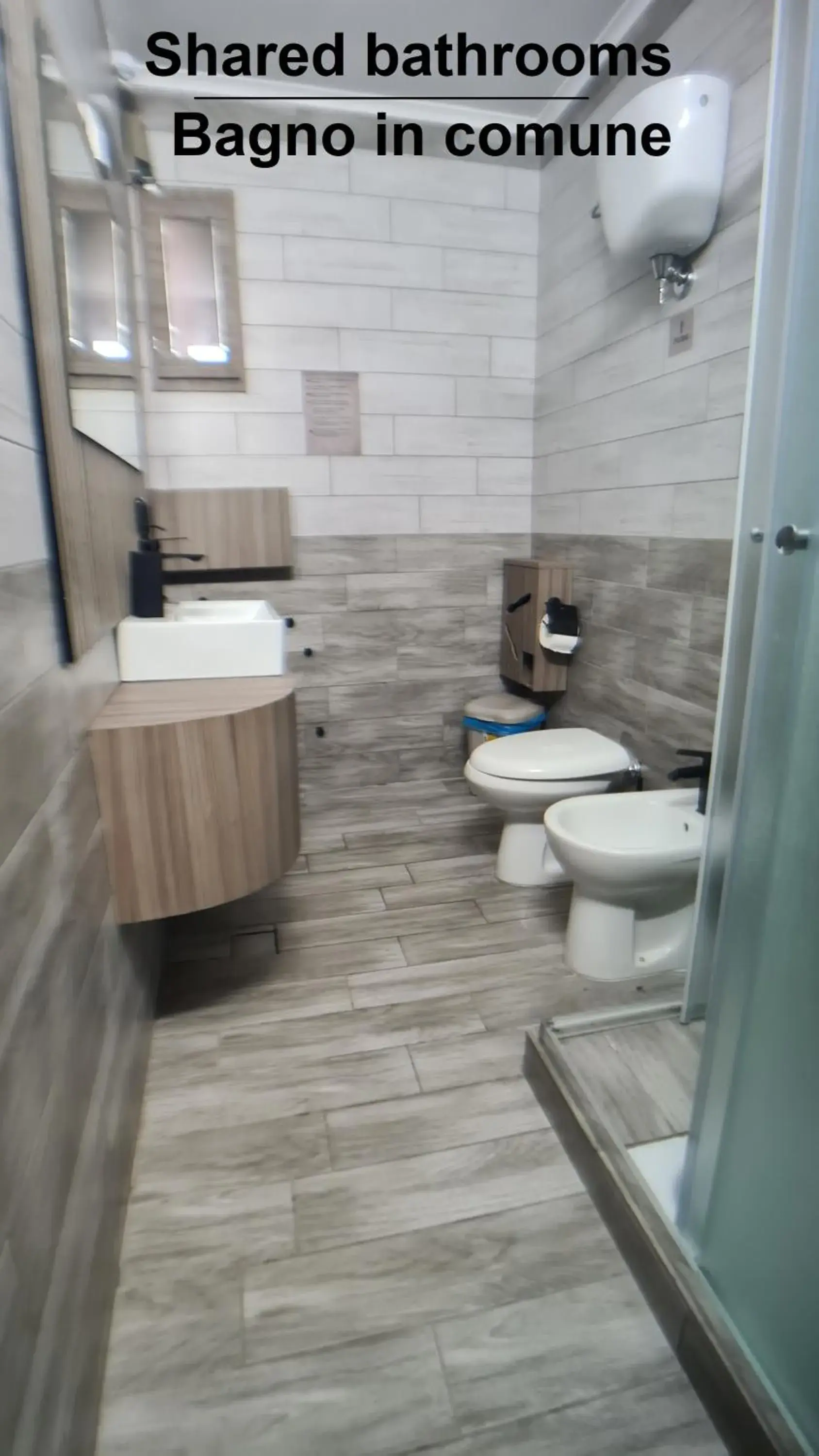 Bathroom in Hotel Ginevra