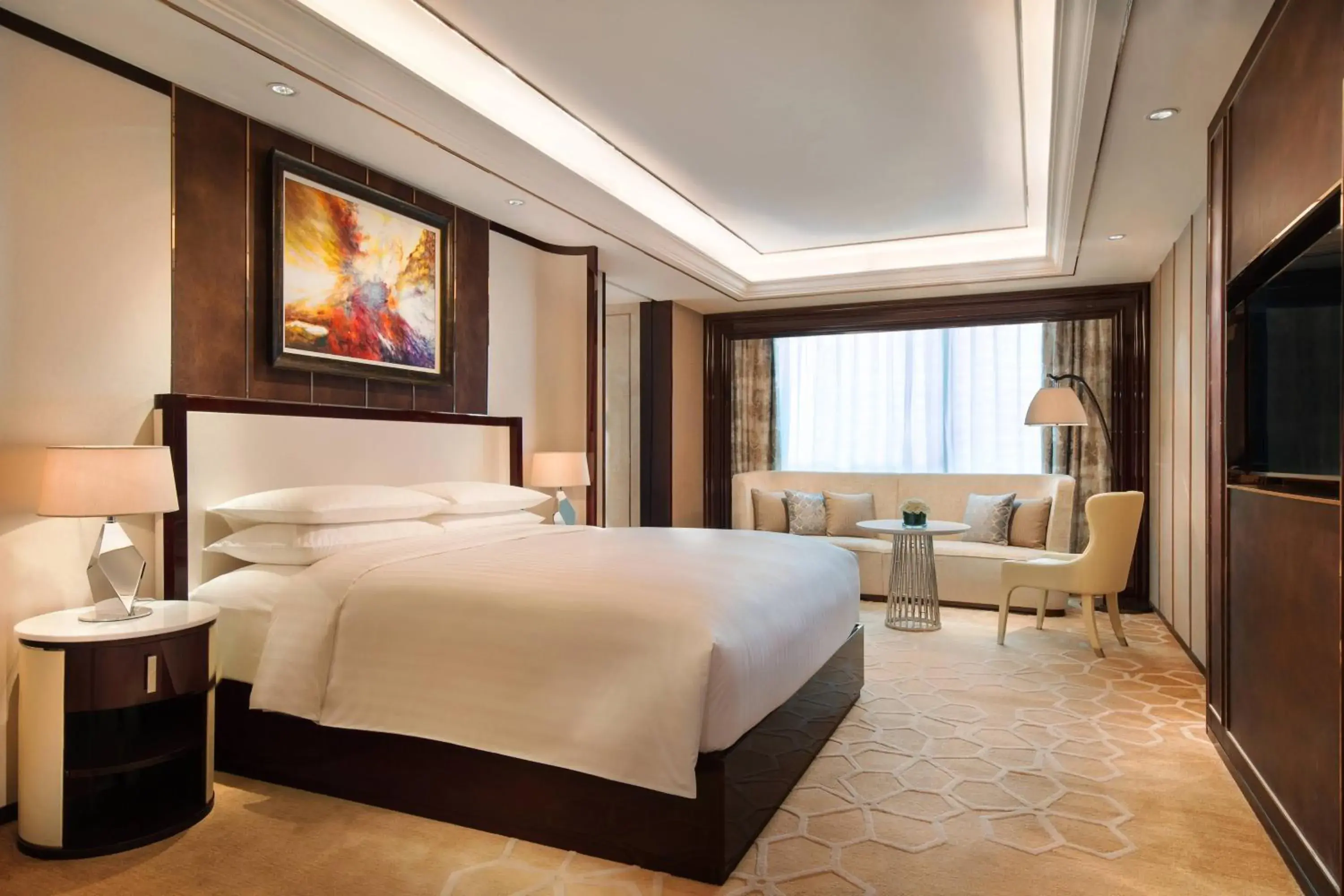 Bedroom, Bed in Courtyard by Marriott Zhengzhou East