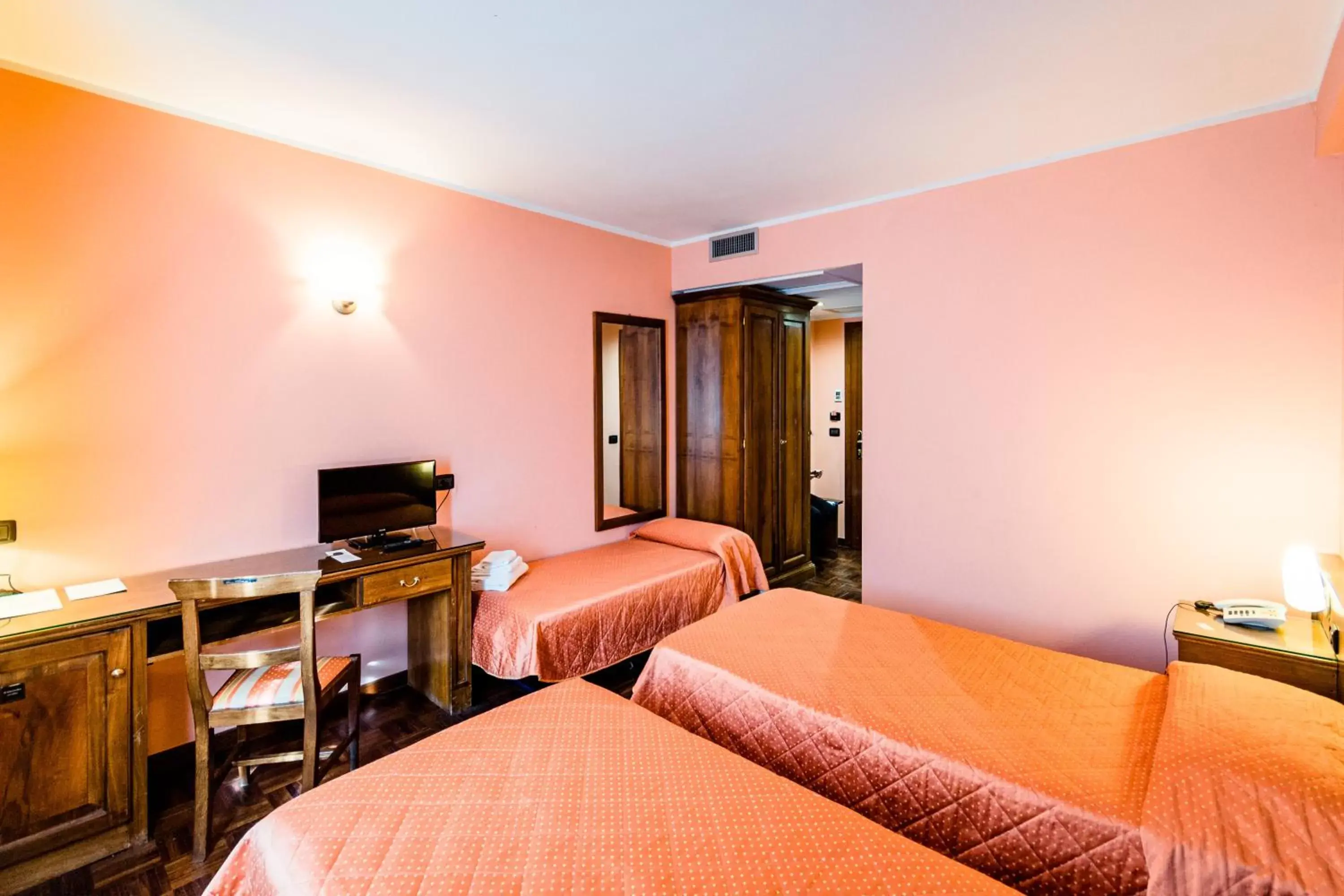 Bed in Hotel Lucrezia Borgia