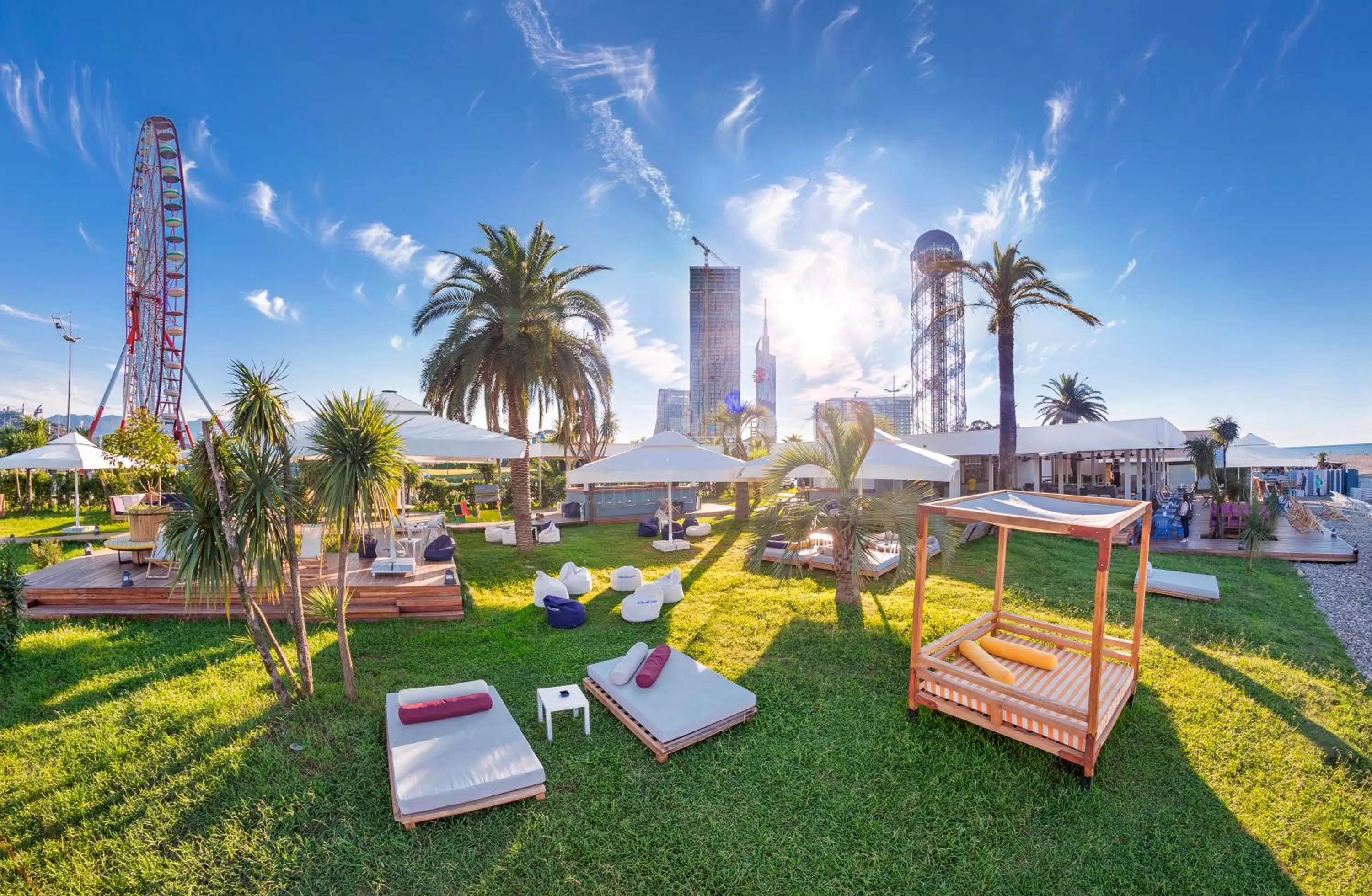 Beach in Radisson Blu Hotel Batumi