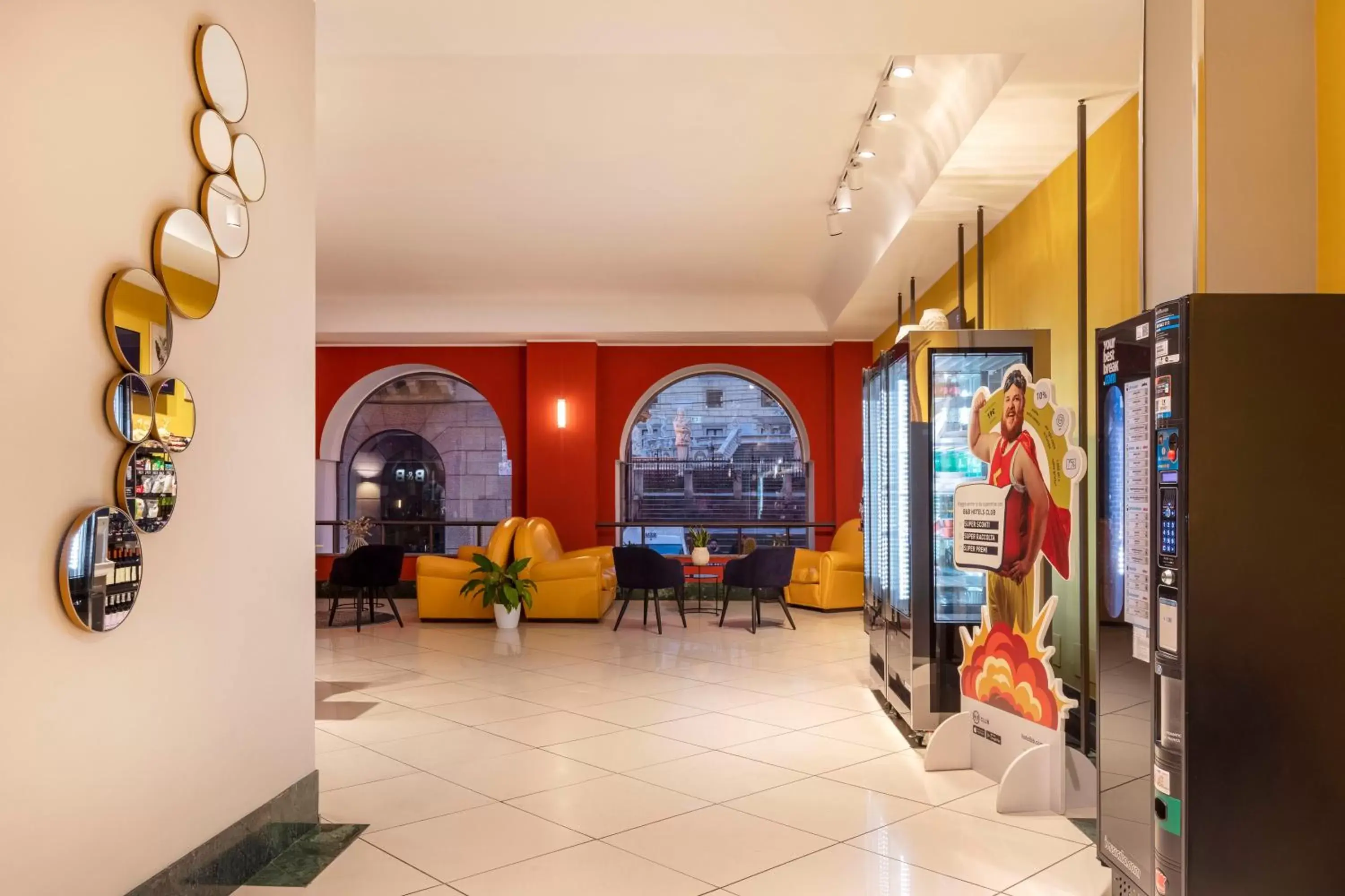 Lobby or reception in B&B Hotel Palermo Quattro Canti