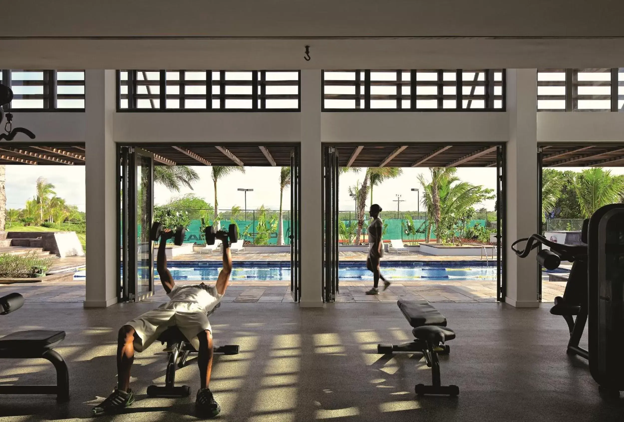 Fitness centre/facilities, Swimming Pool in Long Beach Mauritius