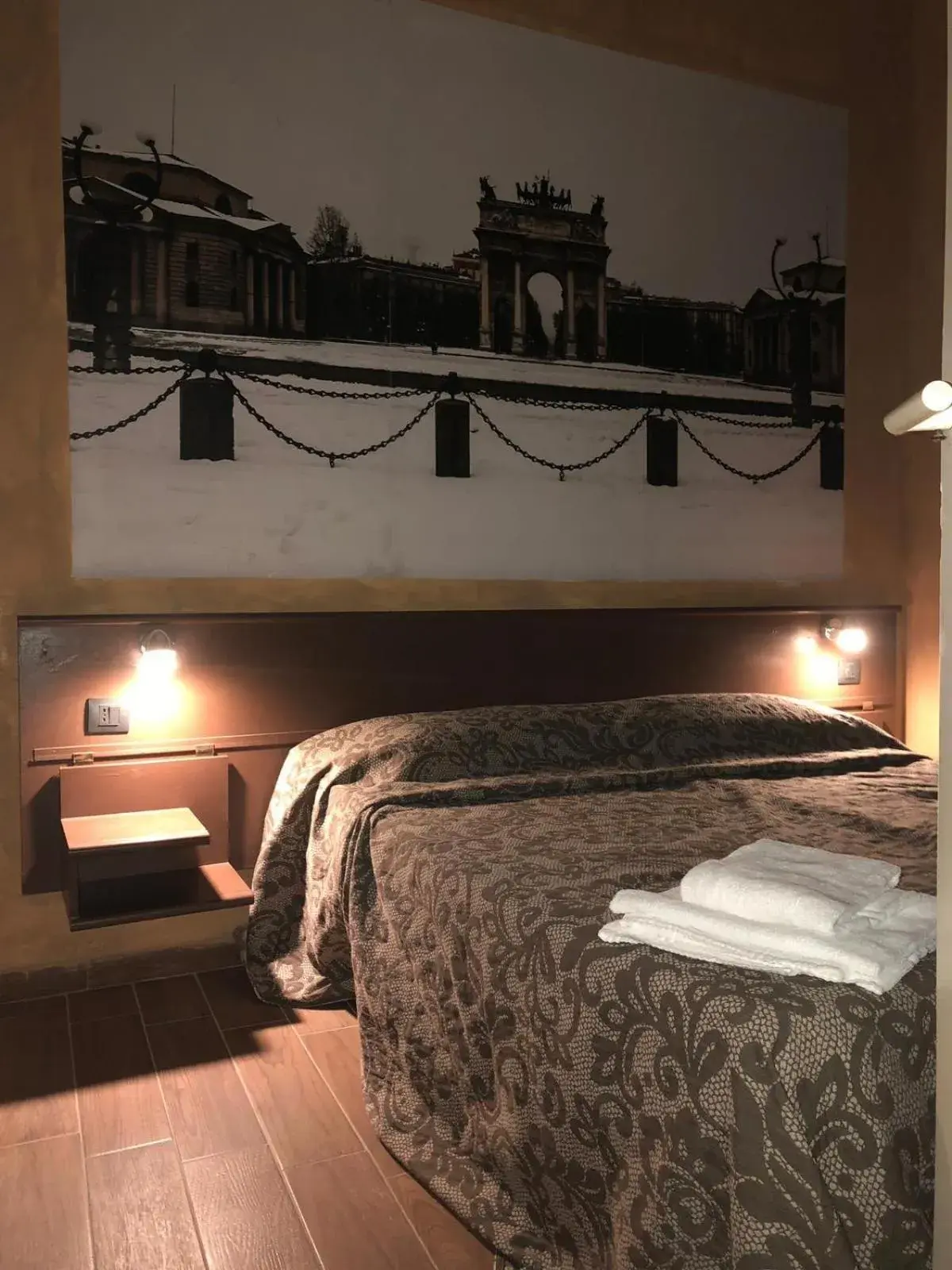 Bedroom, Bed in Albergo Corvetto Corso Lodi