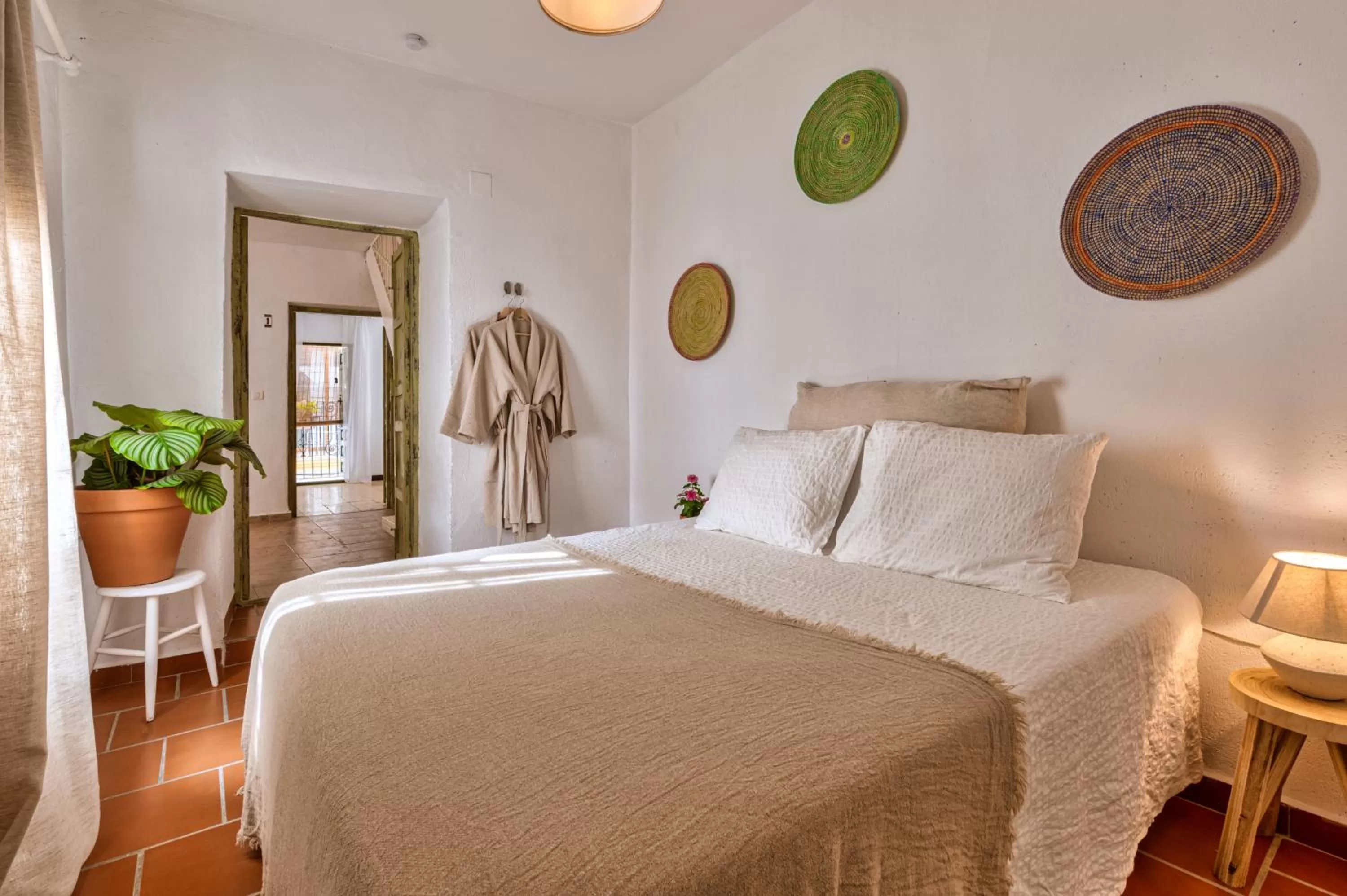 Bed in Encanto Guesthouse