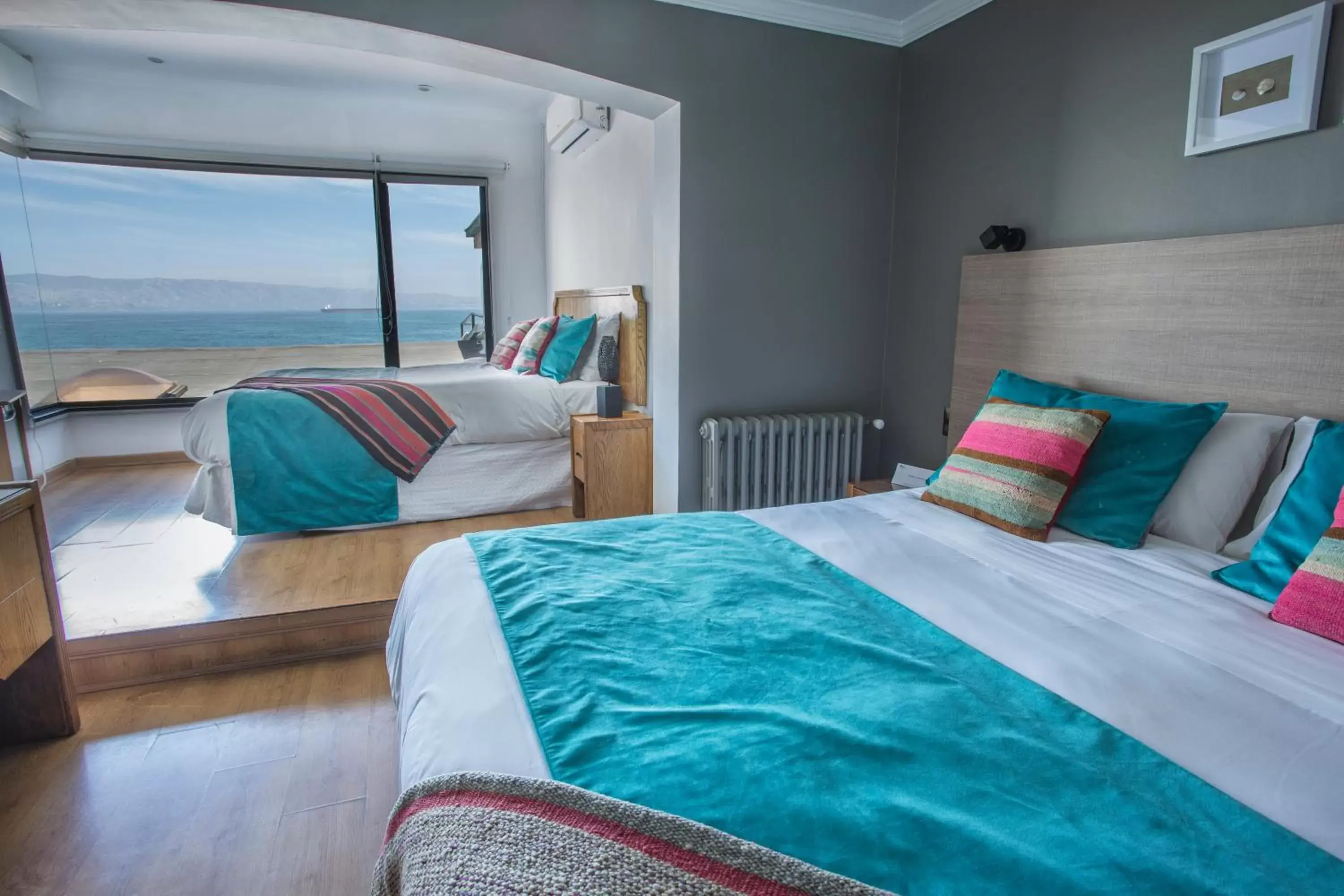 Bed in Hotel Oceanic Bed in Hotel Oceanic