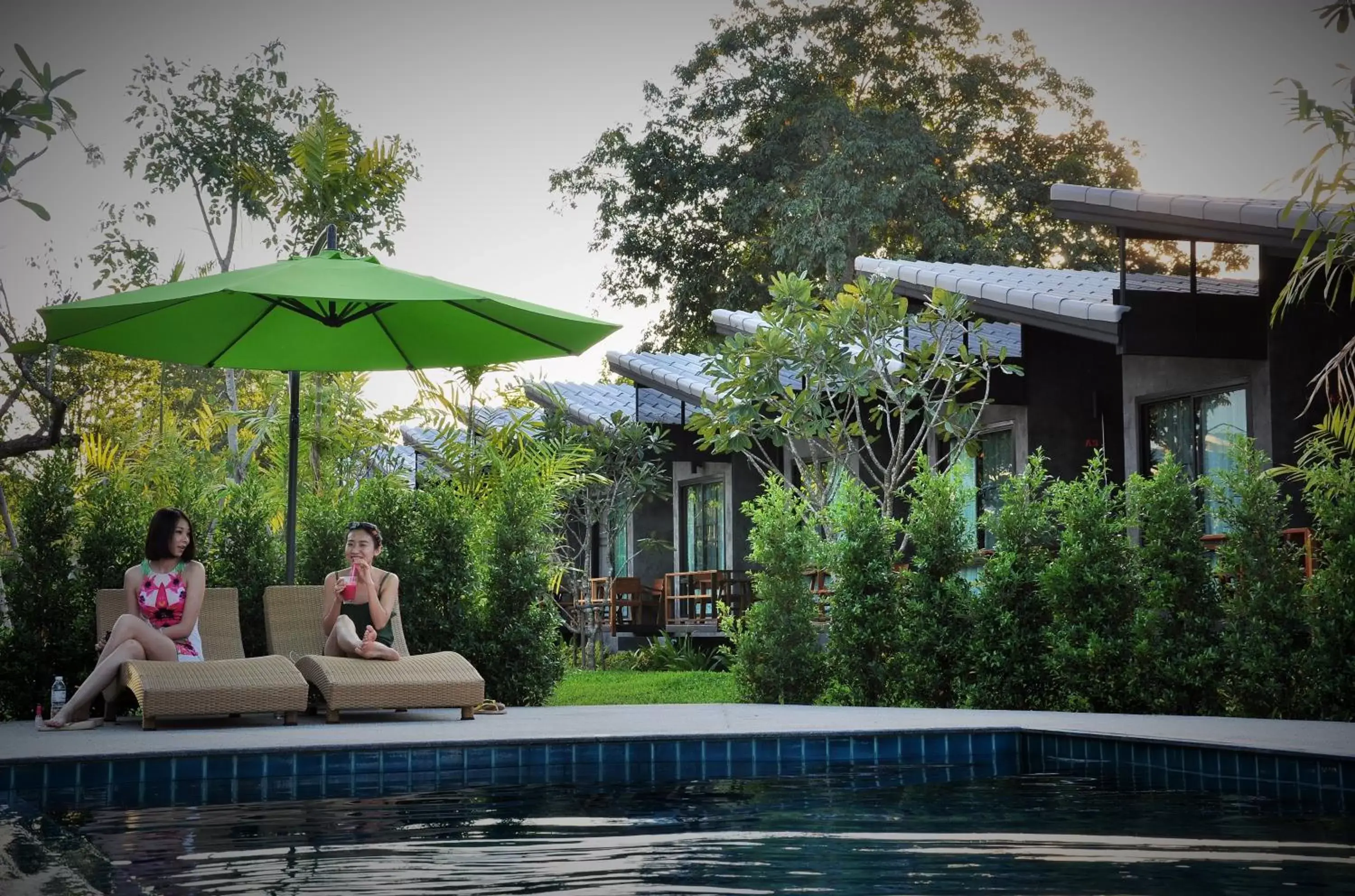 Swimming Pool in Family House Zen Boutique Resort