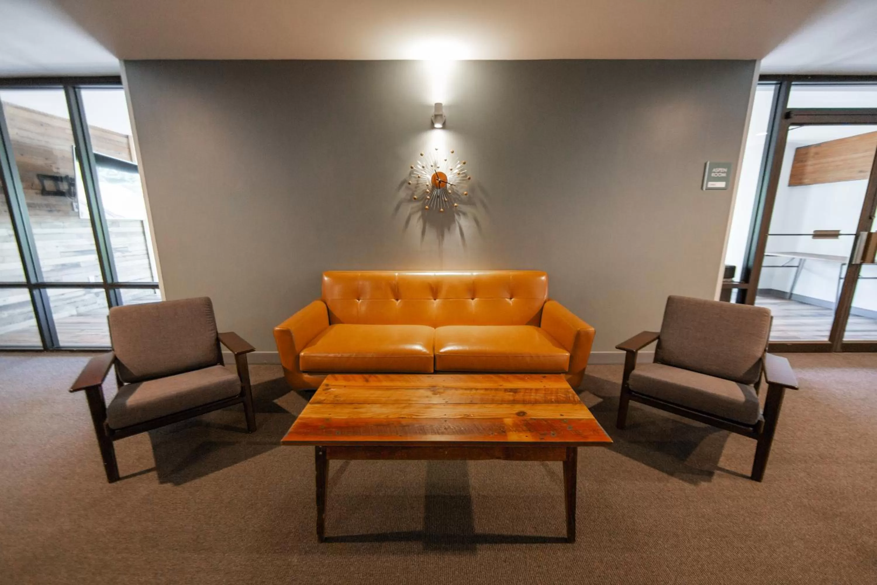 Seating area in Park City Peaks