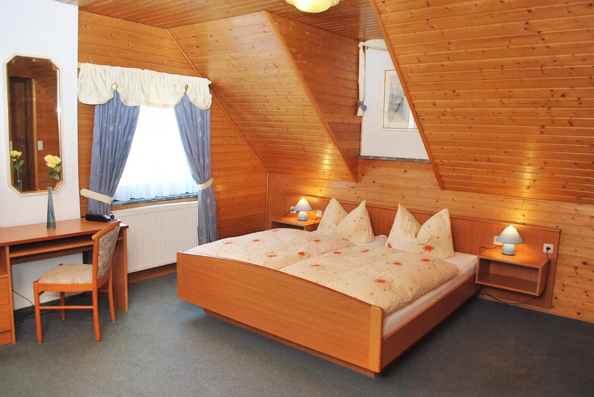 Photo of the whole room, Bed in Hotel Waldschloss