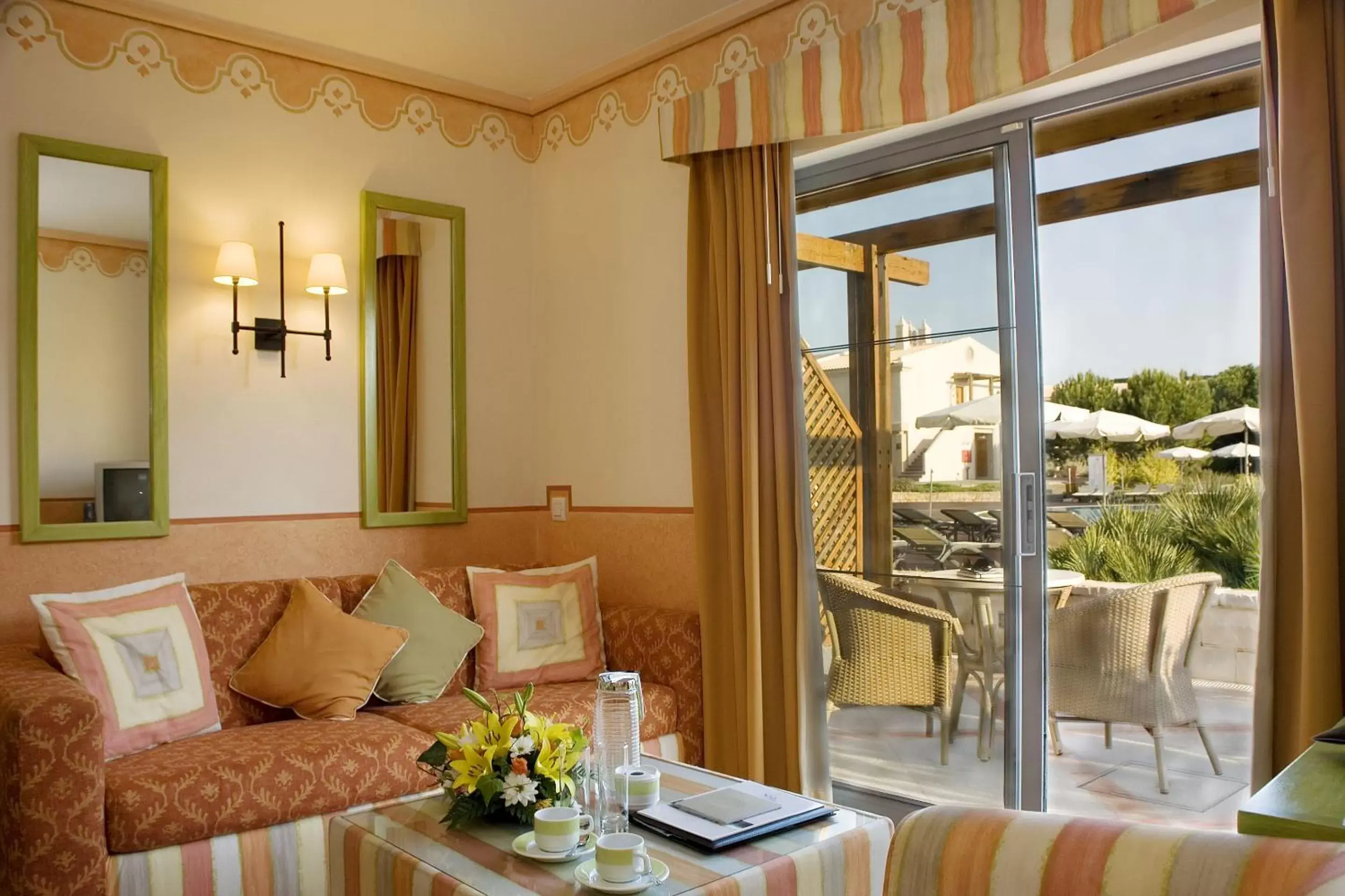 Balcony/Terrace, Seating Area in Grande Real Santa Eulalia Resort & Hotel Spa