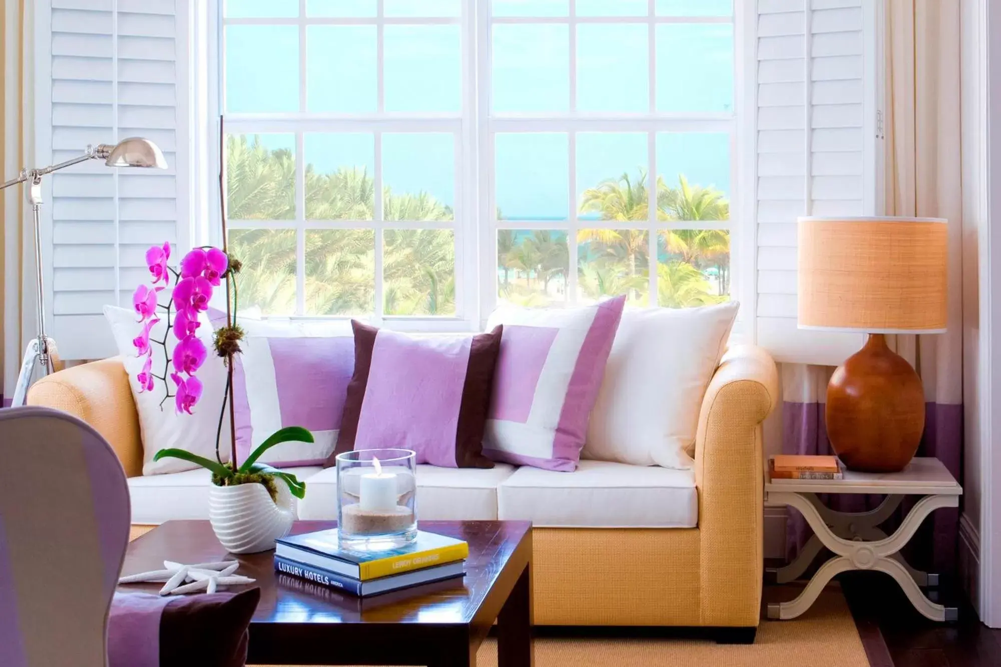 Living room in The Betsy Hotel, South Beach Living room in The Betsy Hotel, South Beach