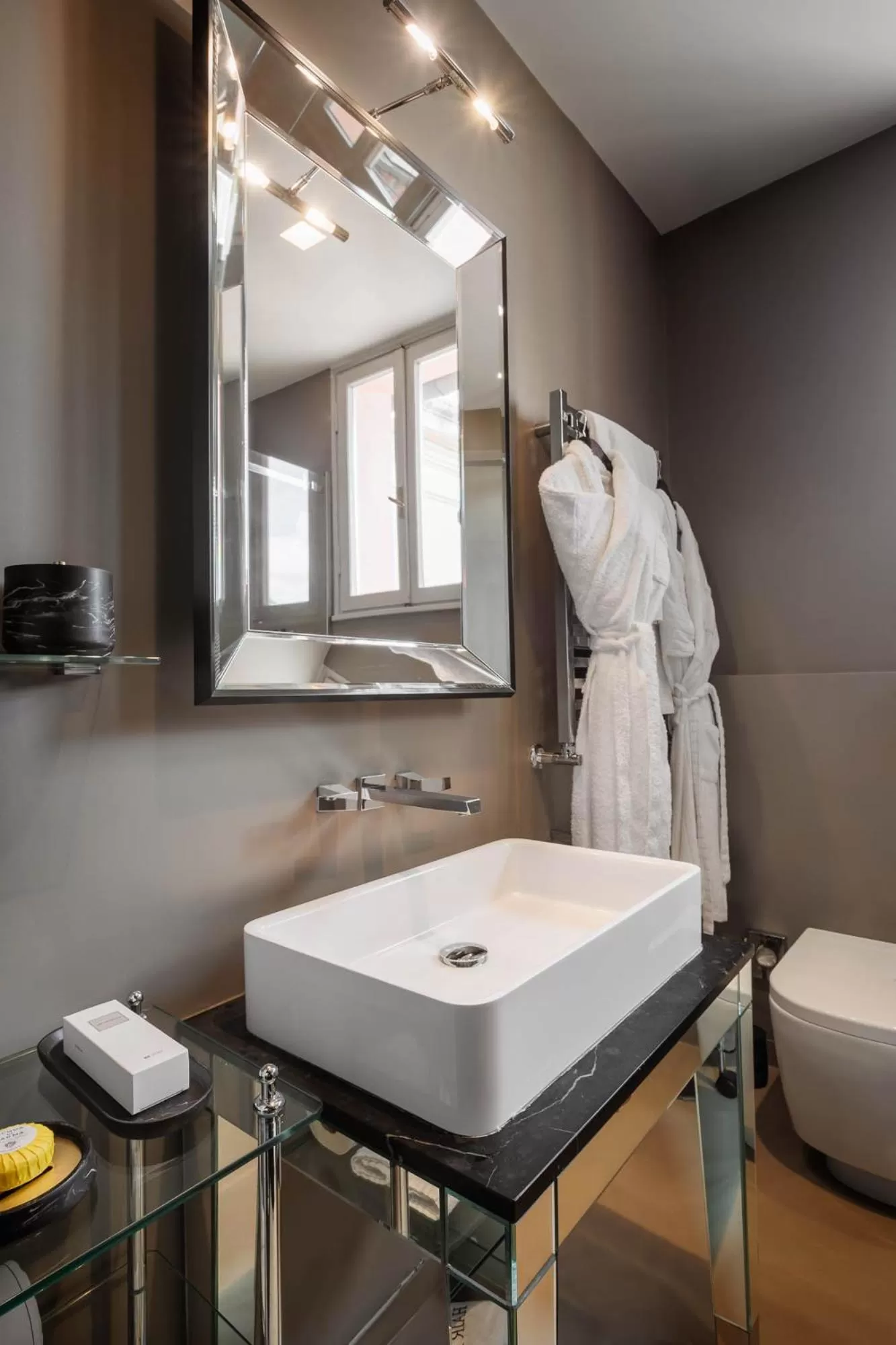Bathroom in DOM Hotel Roma - Preferred Hotels & Resorts