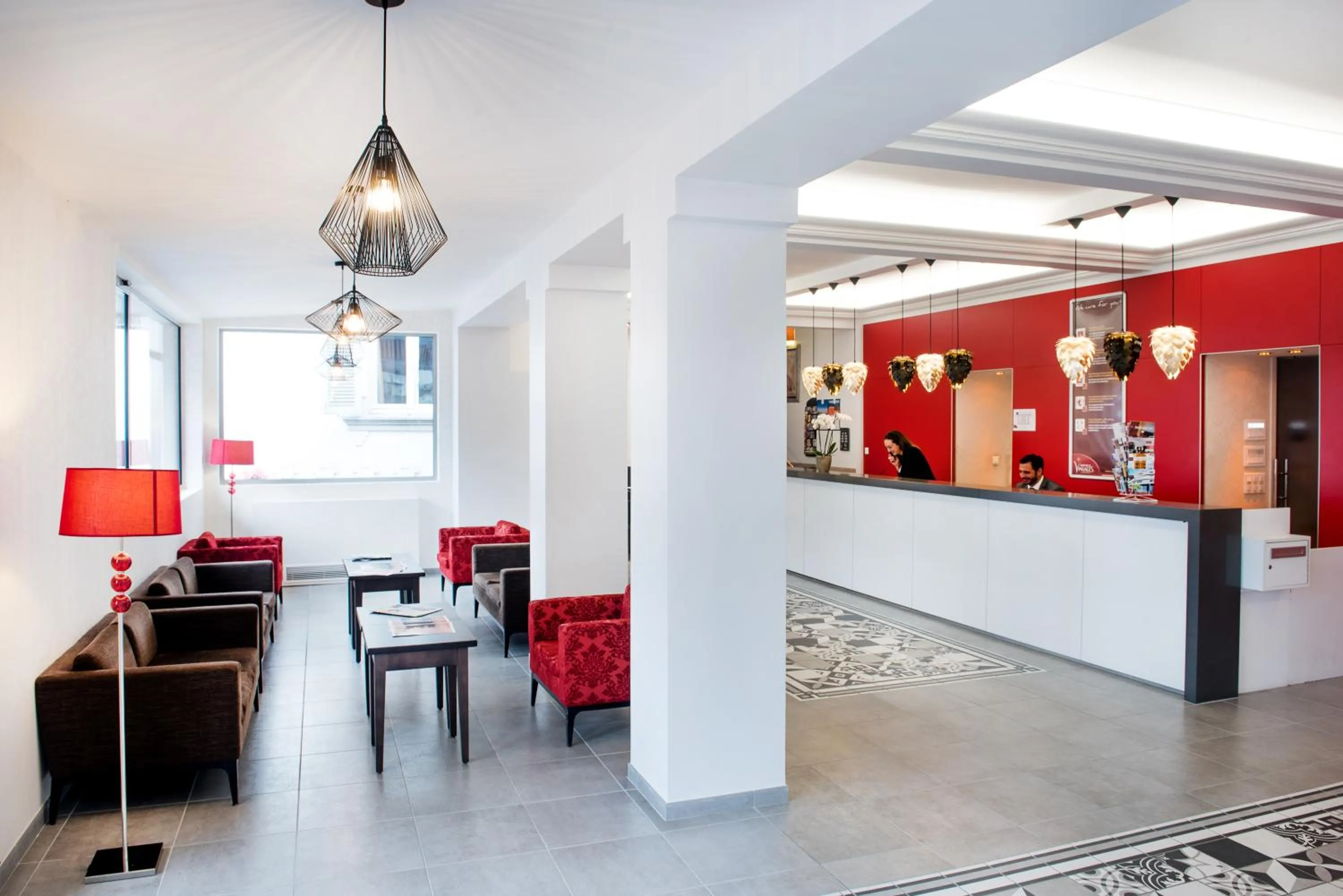 Lobby or reception in Hôtel Sainte-Rose