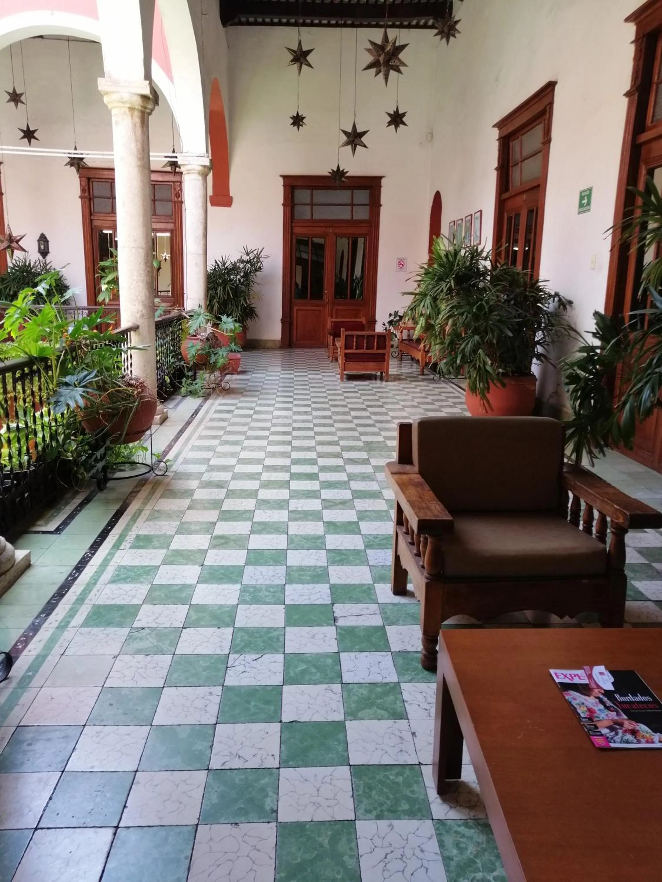 Patio in Hotel Reforma