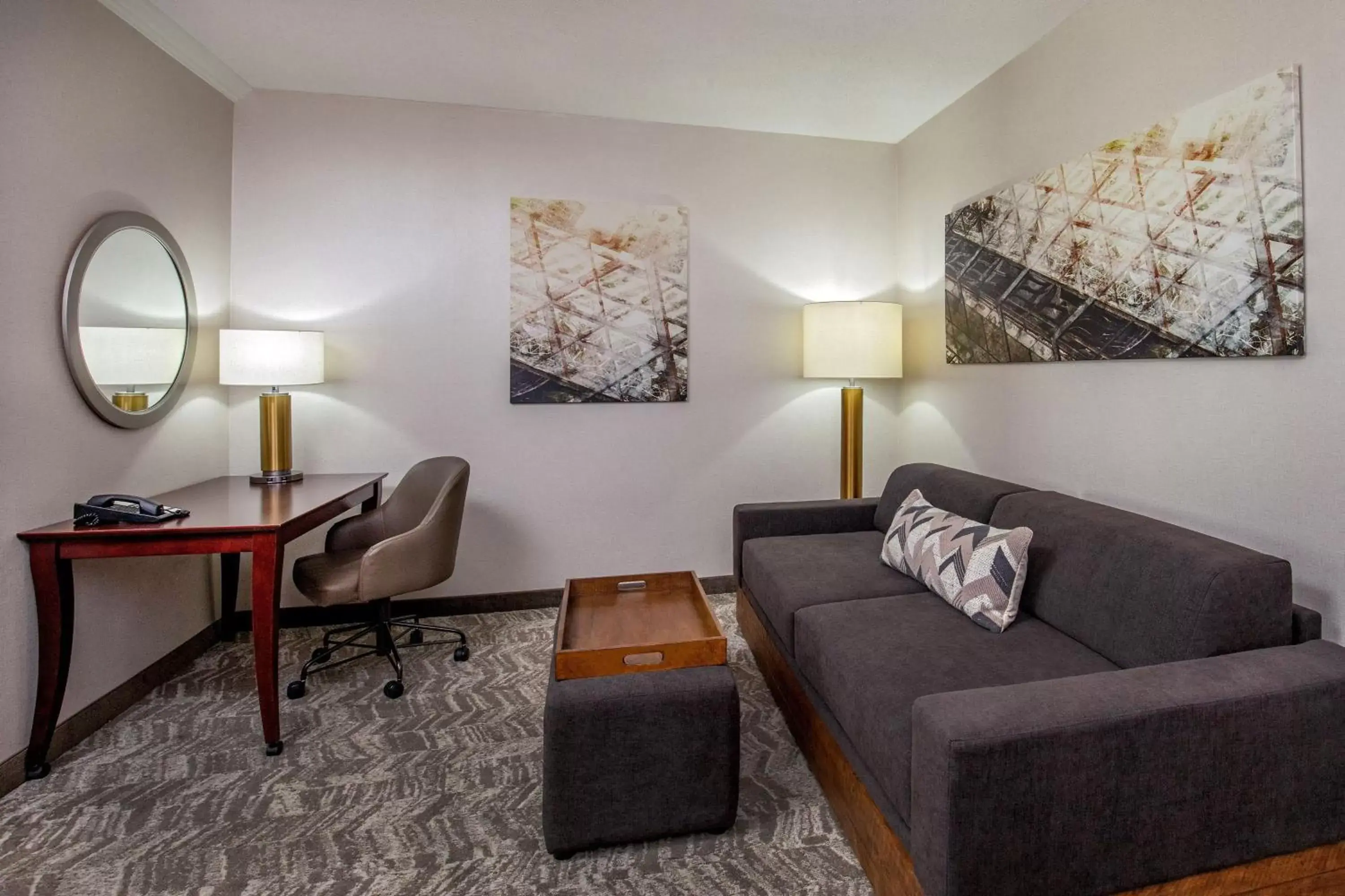 Photo of the whole room, Seating Area in SpringHill Suites by Marriott Norfolk Virginia Beach