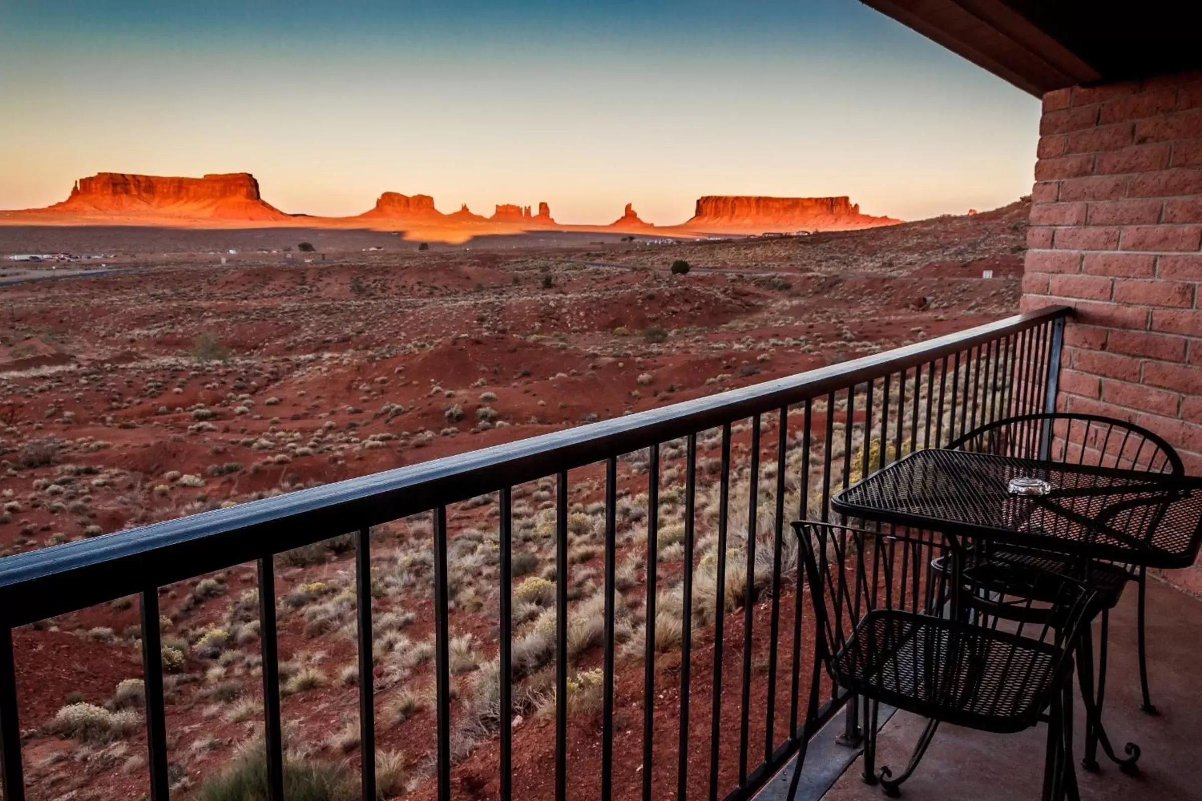 Patio in Goulding's Lodge