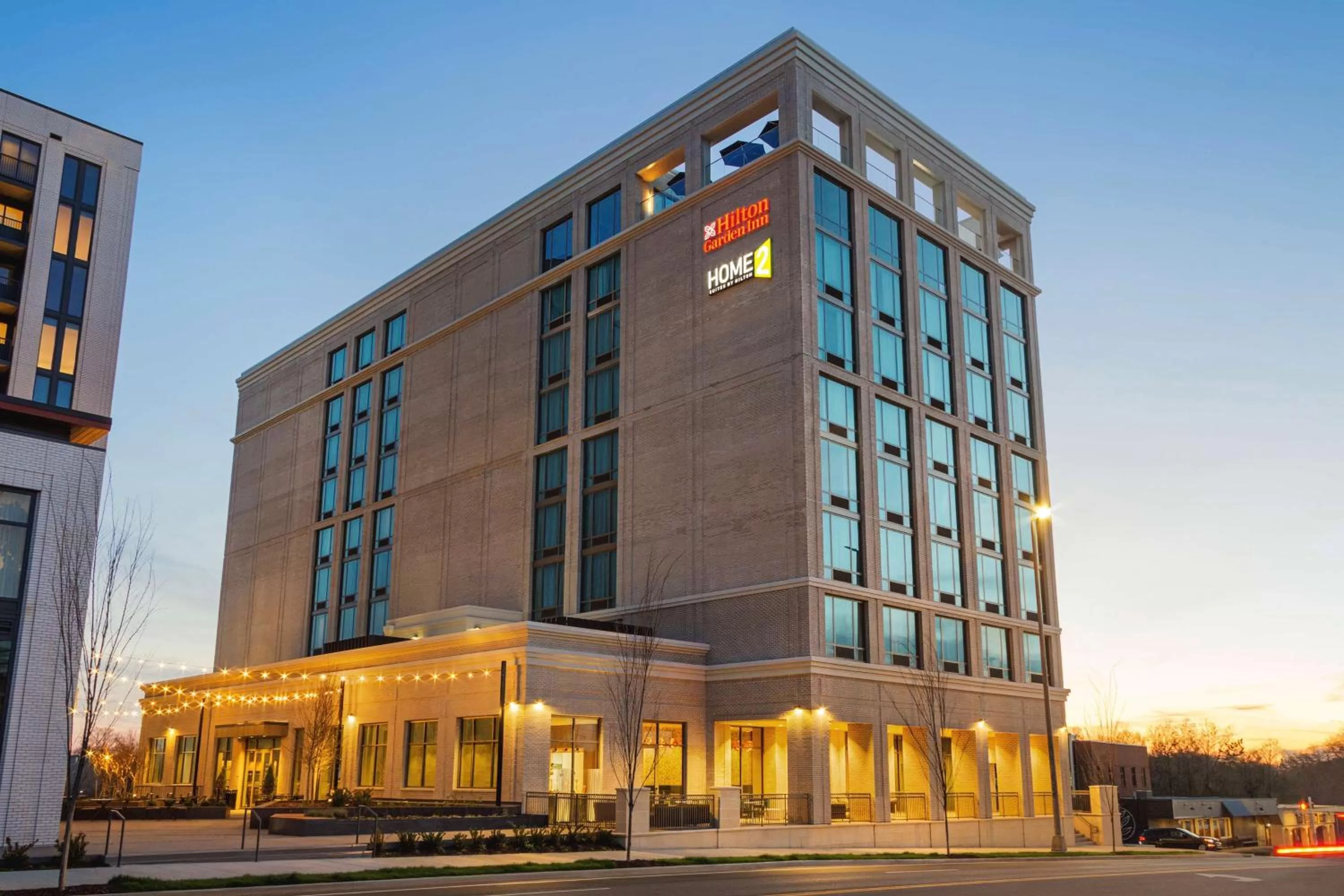 Property building in Home2 Suites By Hilton Nashville West End Avenue
