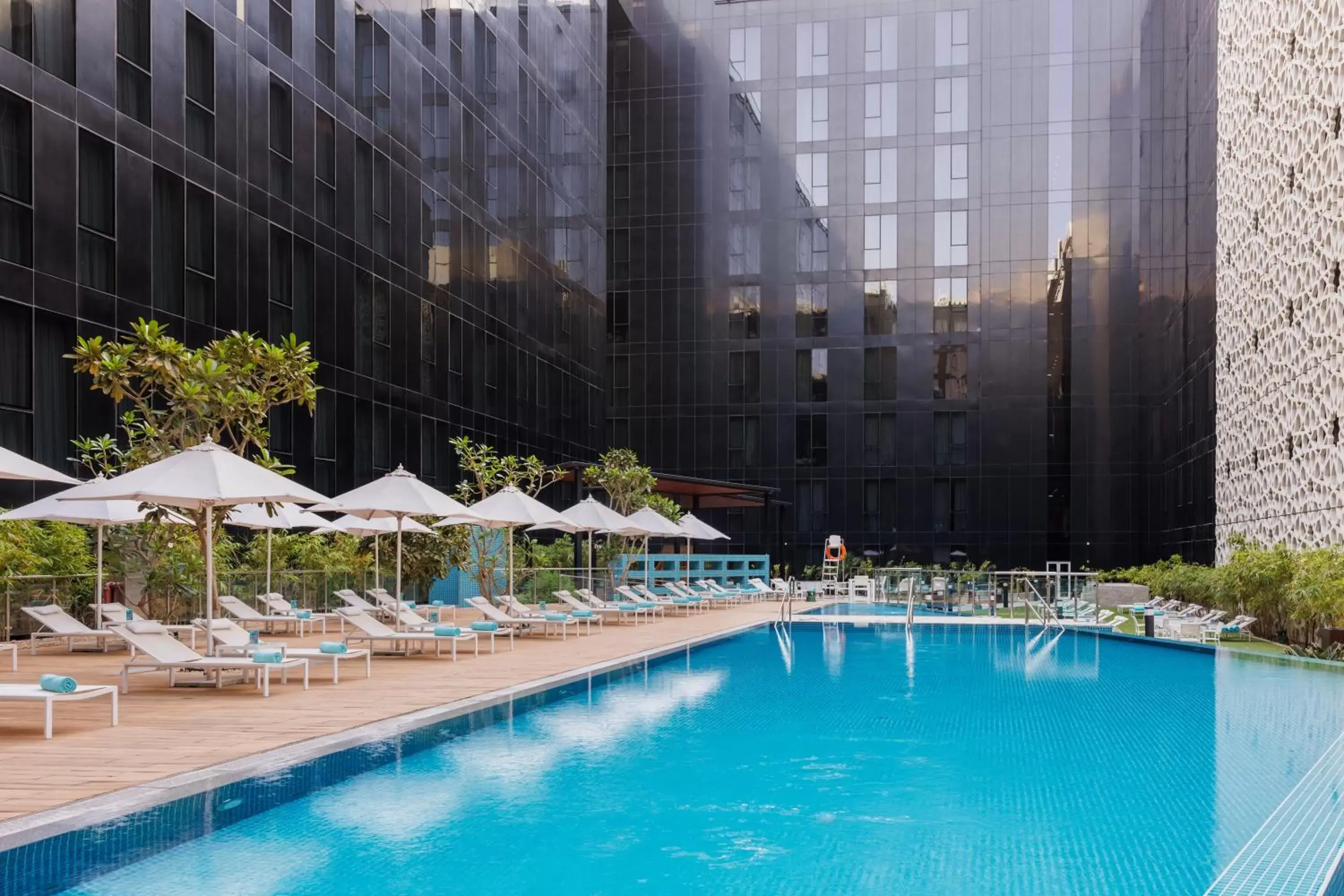 Swimming Pool in ibis Styles Dubai Airport Hotel