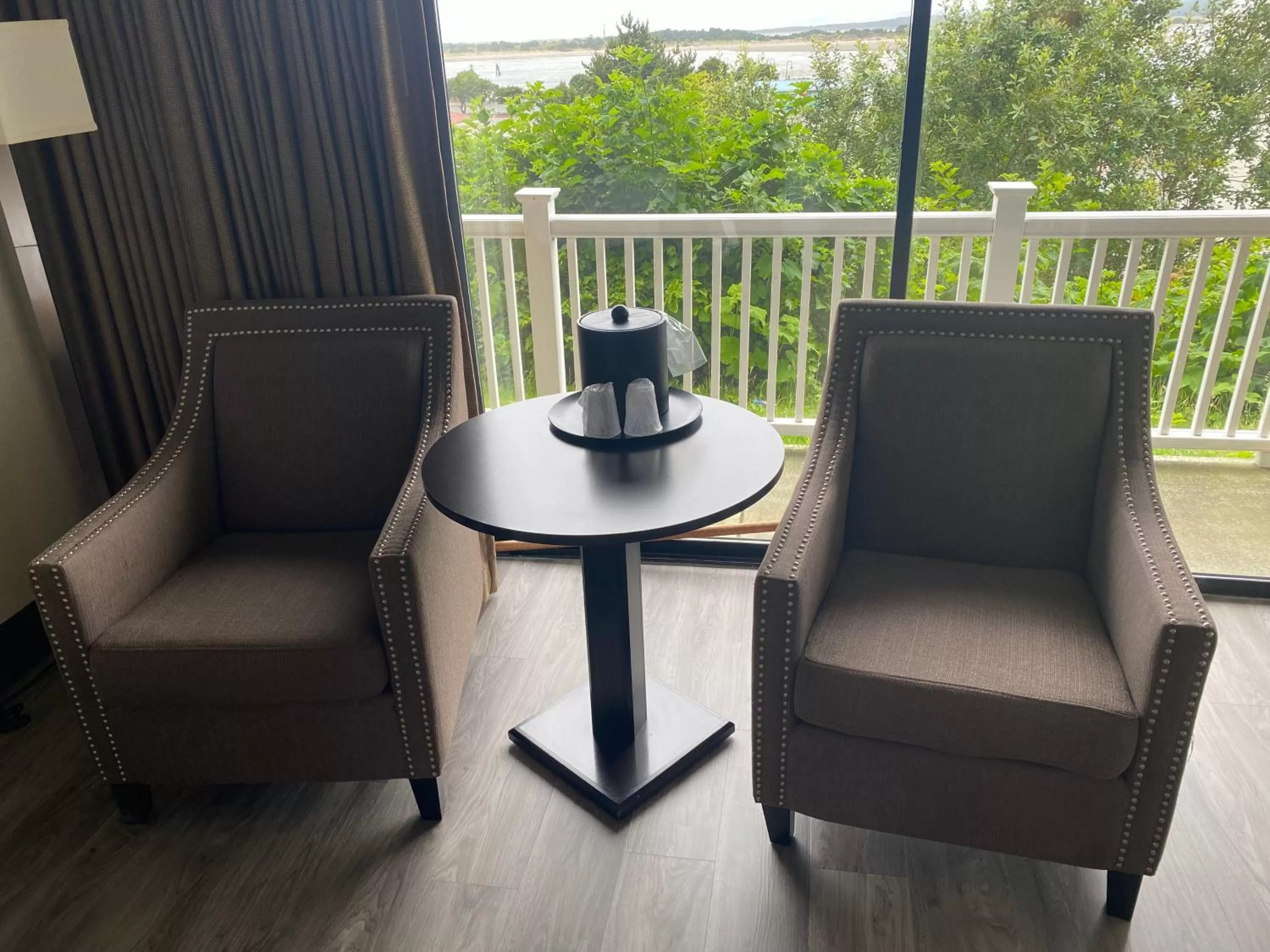 Seating area in Bandon Inn