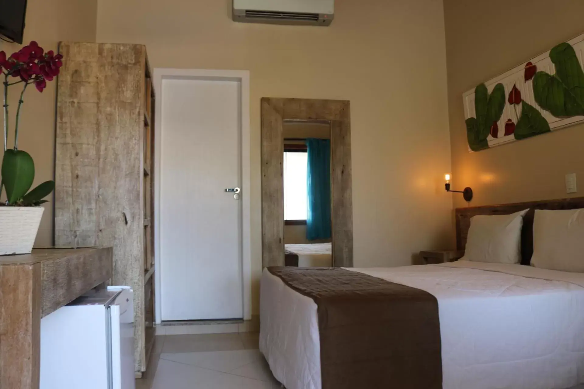 Bed in Hotel Don Quijote Búzios Bed in Hotel Don Quijote Búzios