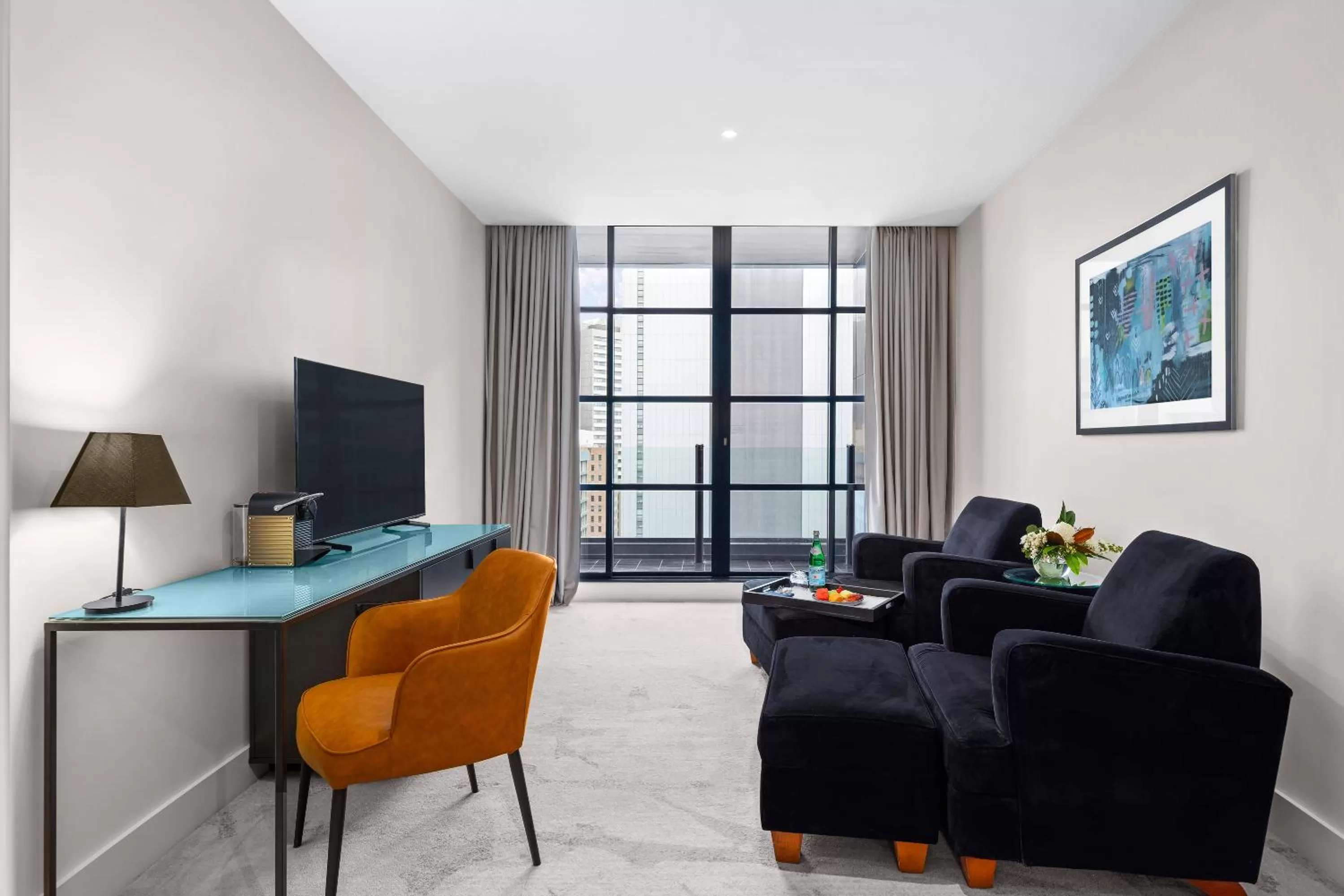 Living room in Peppers Waymouth Hotel