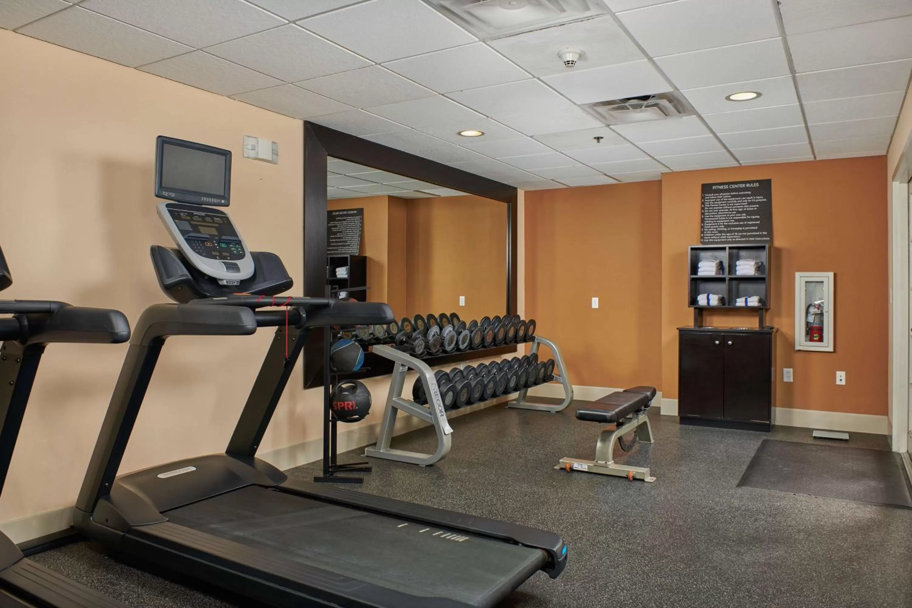 Fitness centre/facilities in Homewood Suites by Hilton Sarasota
