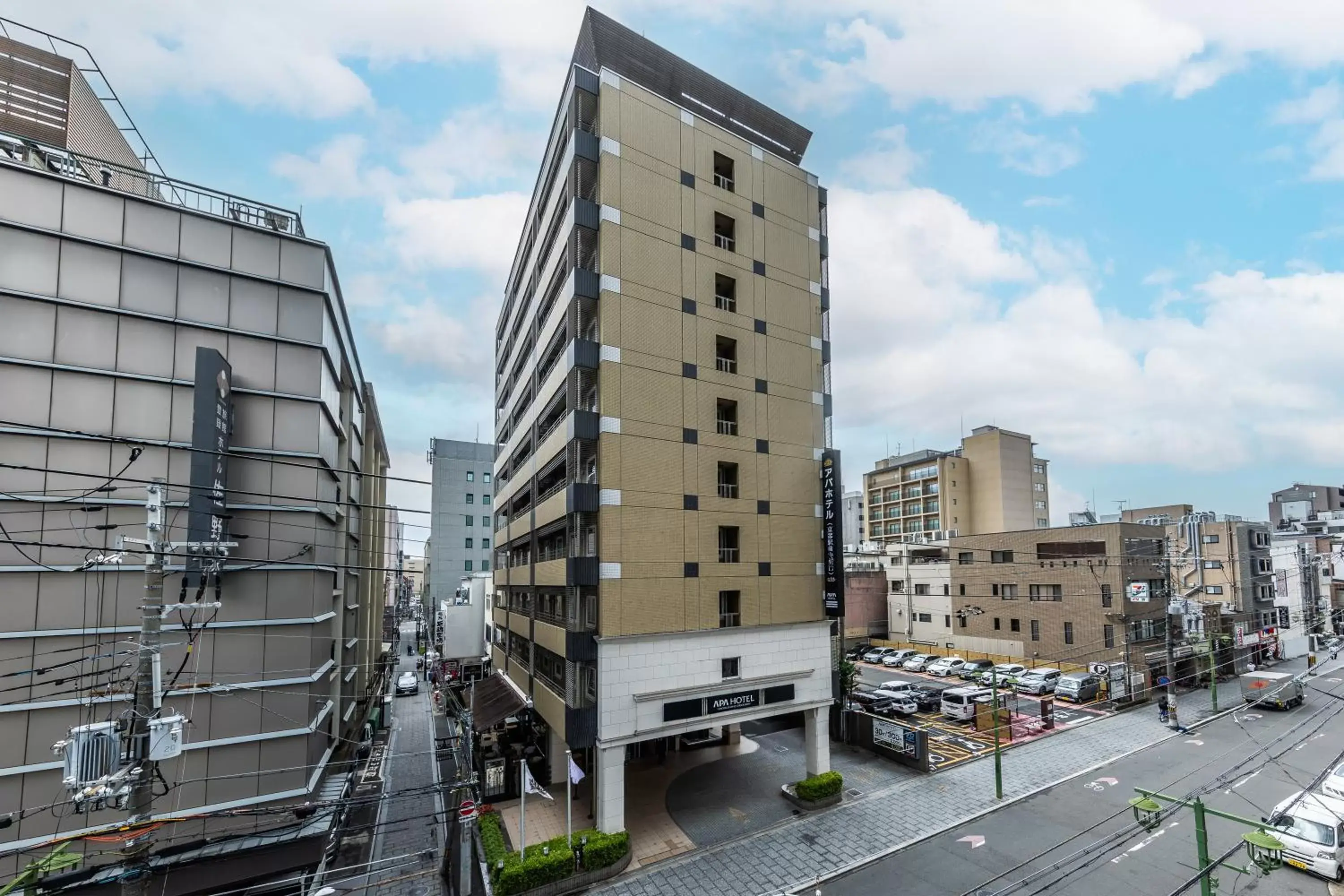 Property building in APA Hotel Kyoto Ekimae Chuoguchi Property building in APA Hotel Kyoto Ekimae Chuoguchi